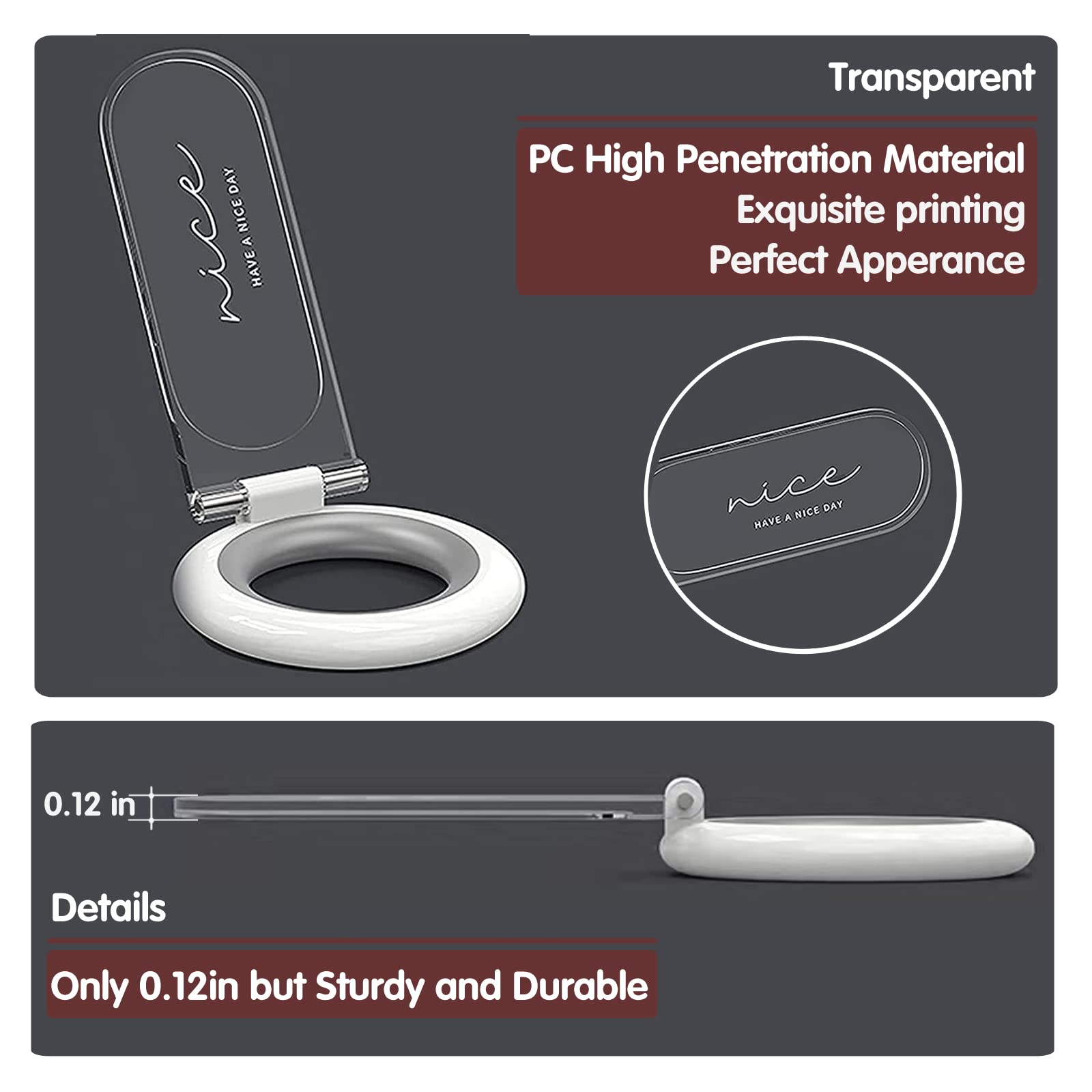 Toilet Seat Lifter 2 Pack - Sanitary Bathroom Accessories for Home & Public Restrooms