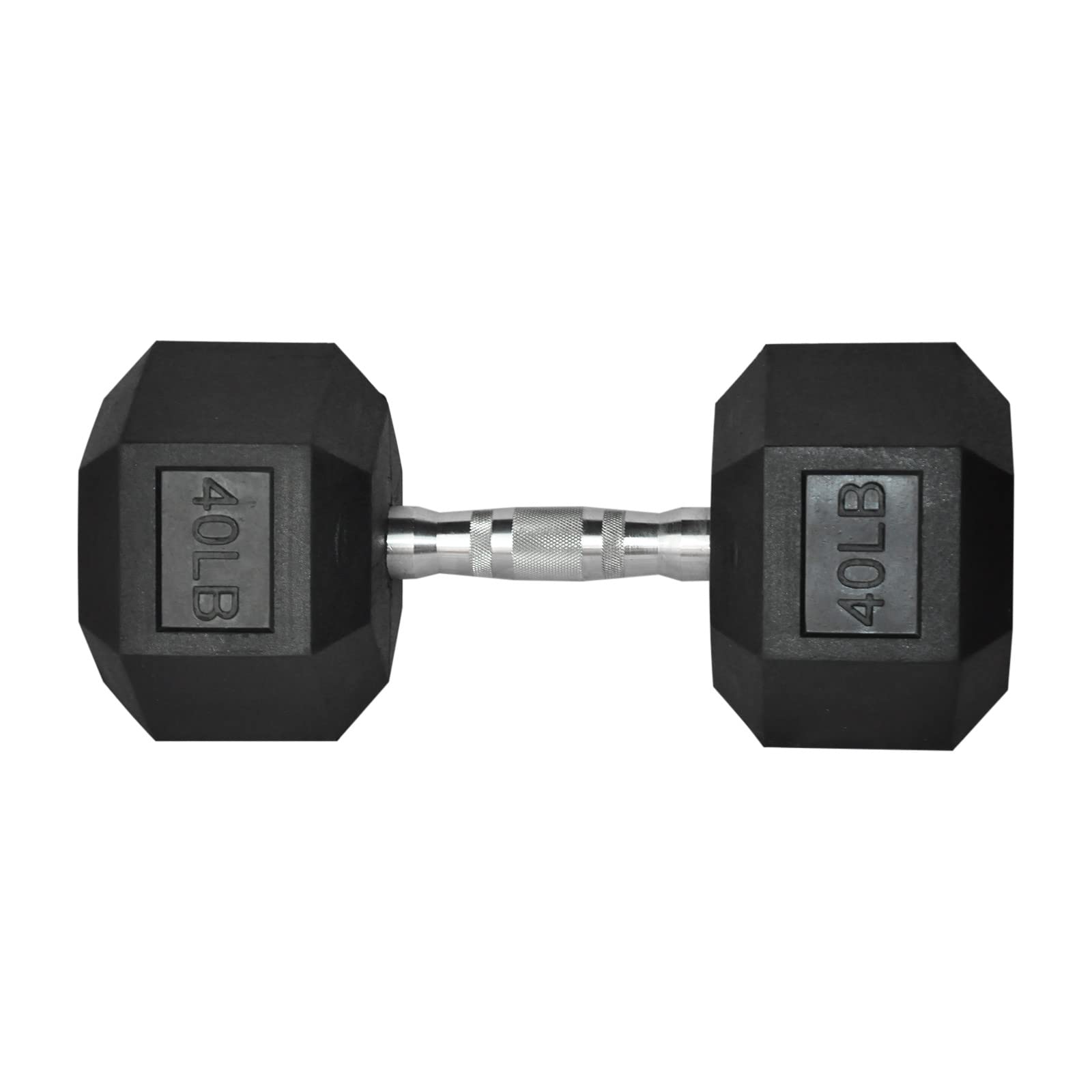 Hex Rubber Dumbbell Set 5-45LB for Home Gym Strength Training - Adjustable Weight Set for Men & Women - Ideal for Full Body Workout, Muscle Building, and Fitness Exercises