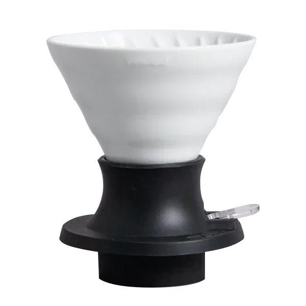 Hario V60 Ceramic Immersion Dripper Switch - Japanese Pour Over Coffee Maker for Home Brewing & Specialty Coffee Lovers