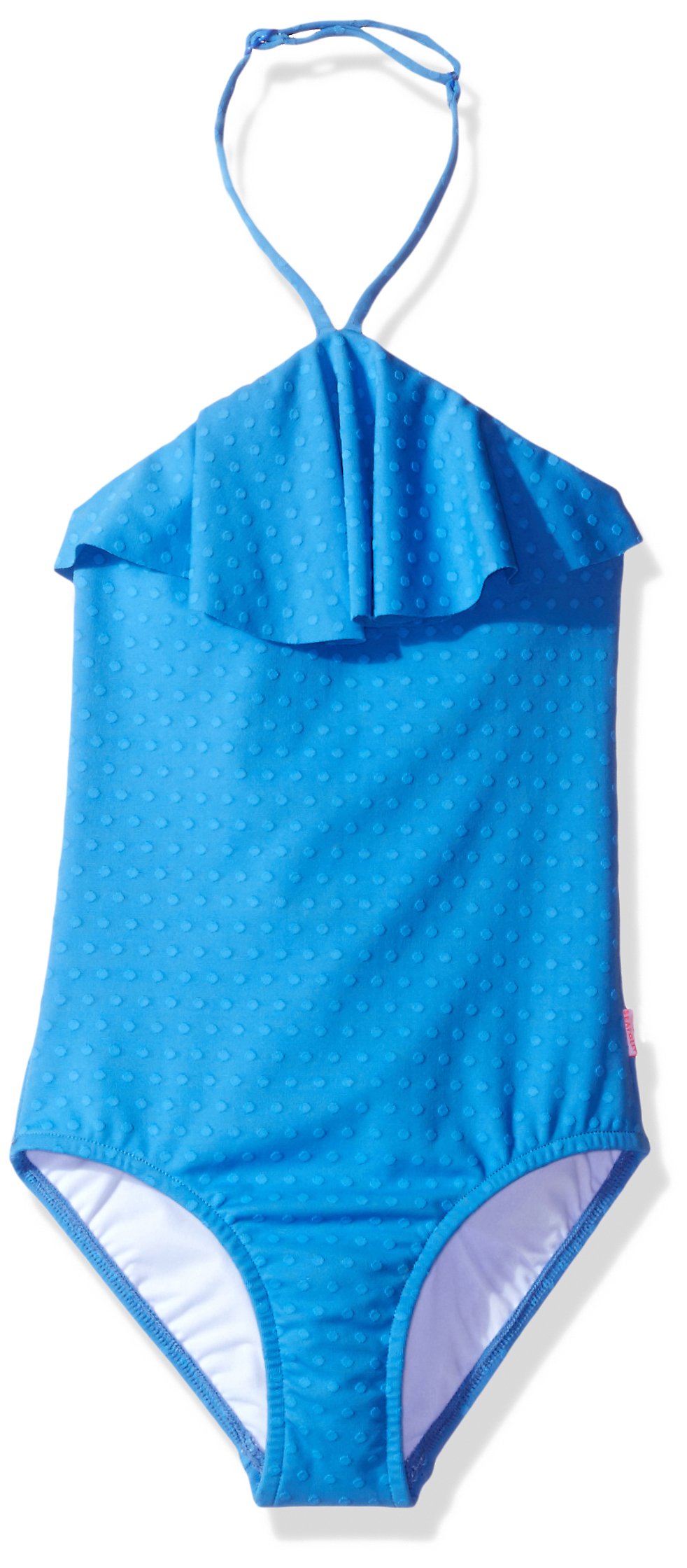 Seafolly Girls' Ditsy Romance Ruffle Tank Top - Floral Print Swimwear Cover Up for Beach, Pool & Summer Vacations