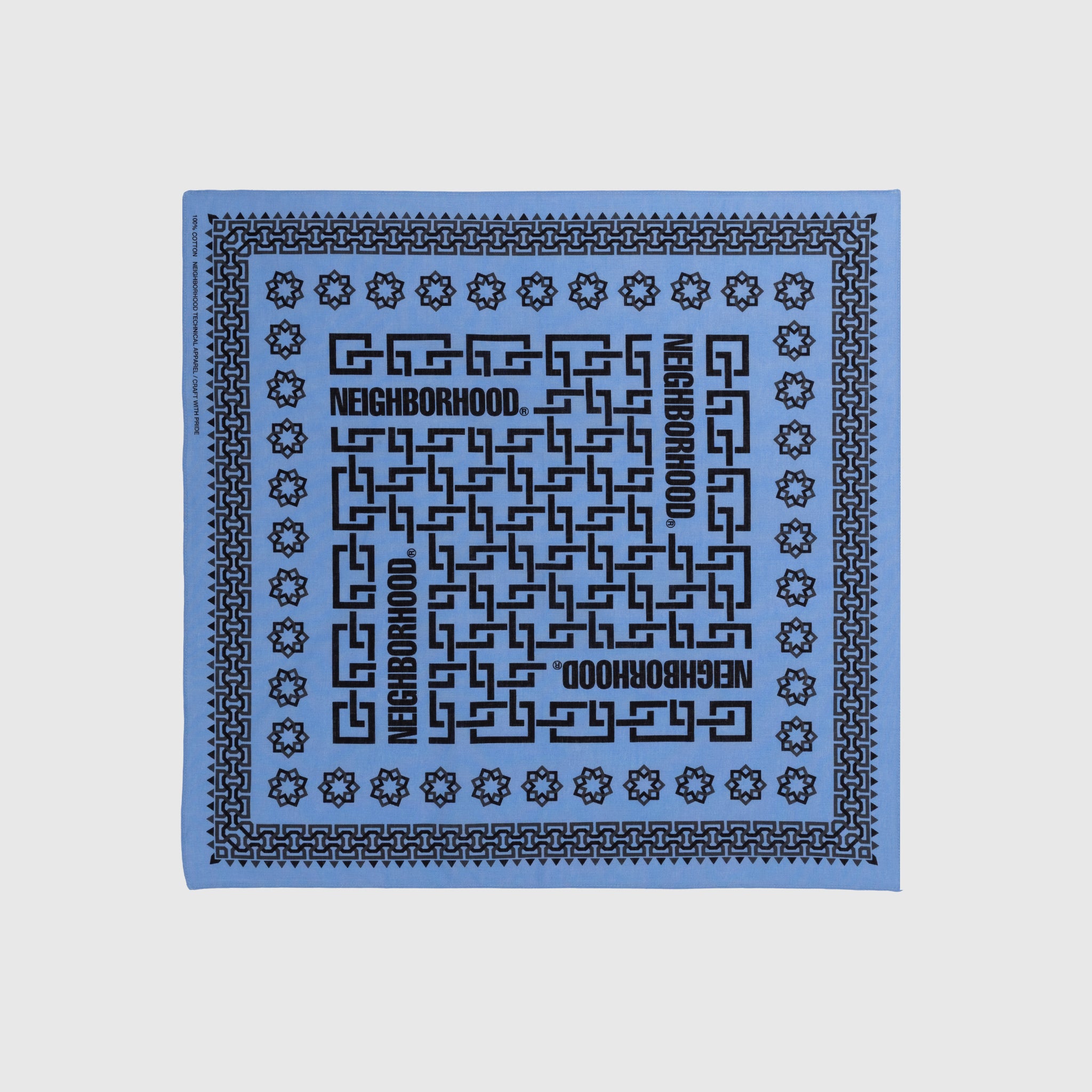 Stylish Geometric Pattern Bandana - Fashionable Cotton Scarf for Men & Women - Perfect for Outdoor Activities, Sports, and Casual Wear