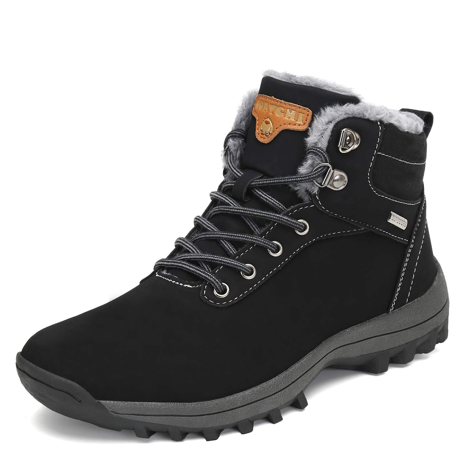Women's & Men's Warm Snow Boots - Winter Hiking Boots with Lining, Anti-Slip & Water Resistant for Outdoor Activities | Perfect for Snowy Weather, Winter Hiking & Cold Climate Adventures