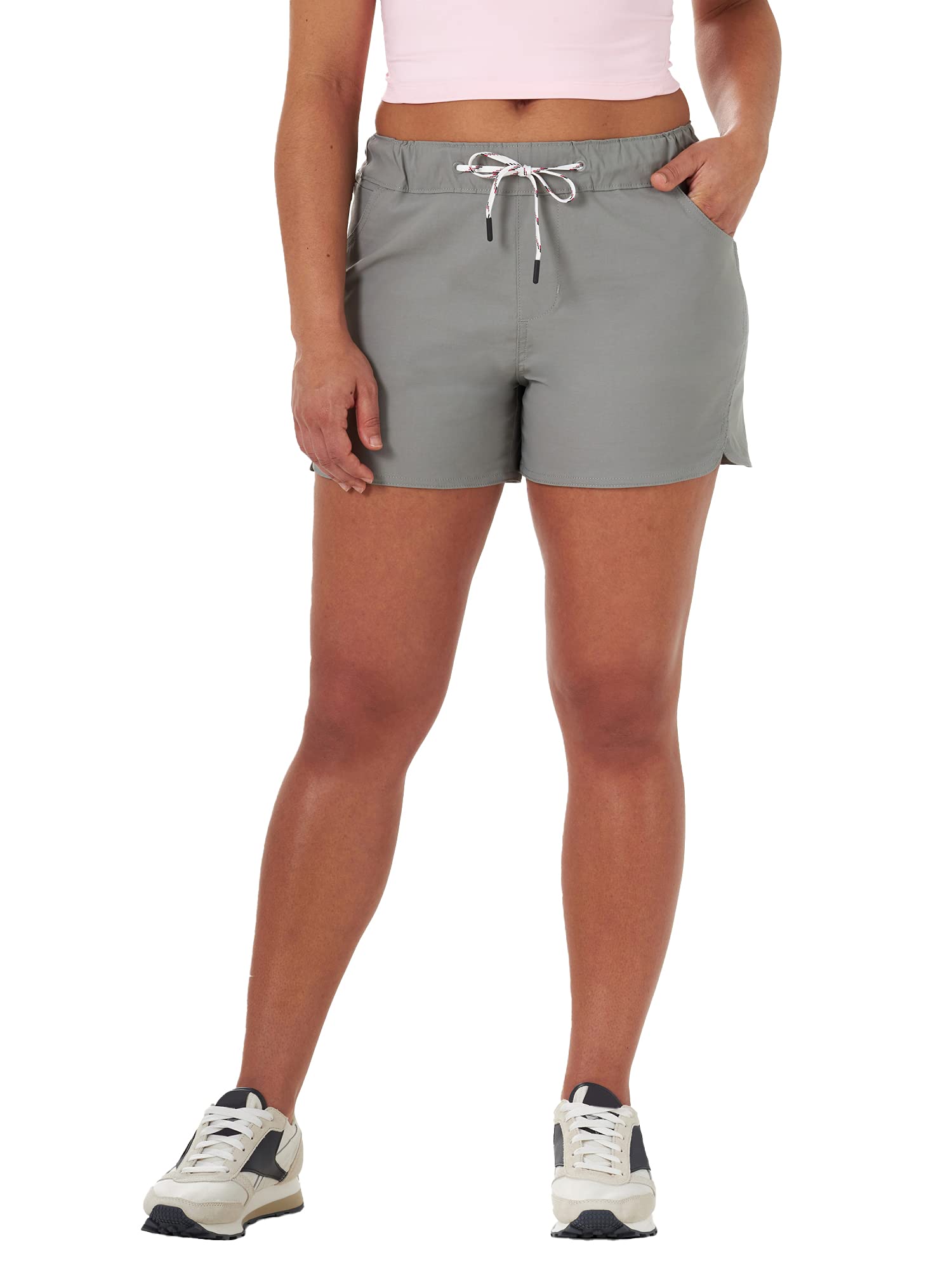 ATG by Wrangler Women's Quick-Dry Hybrid Water Shorts with Drawstring Waist - Perfect for Swimming, Hiking & Outdoor Activities