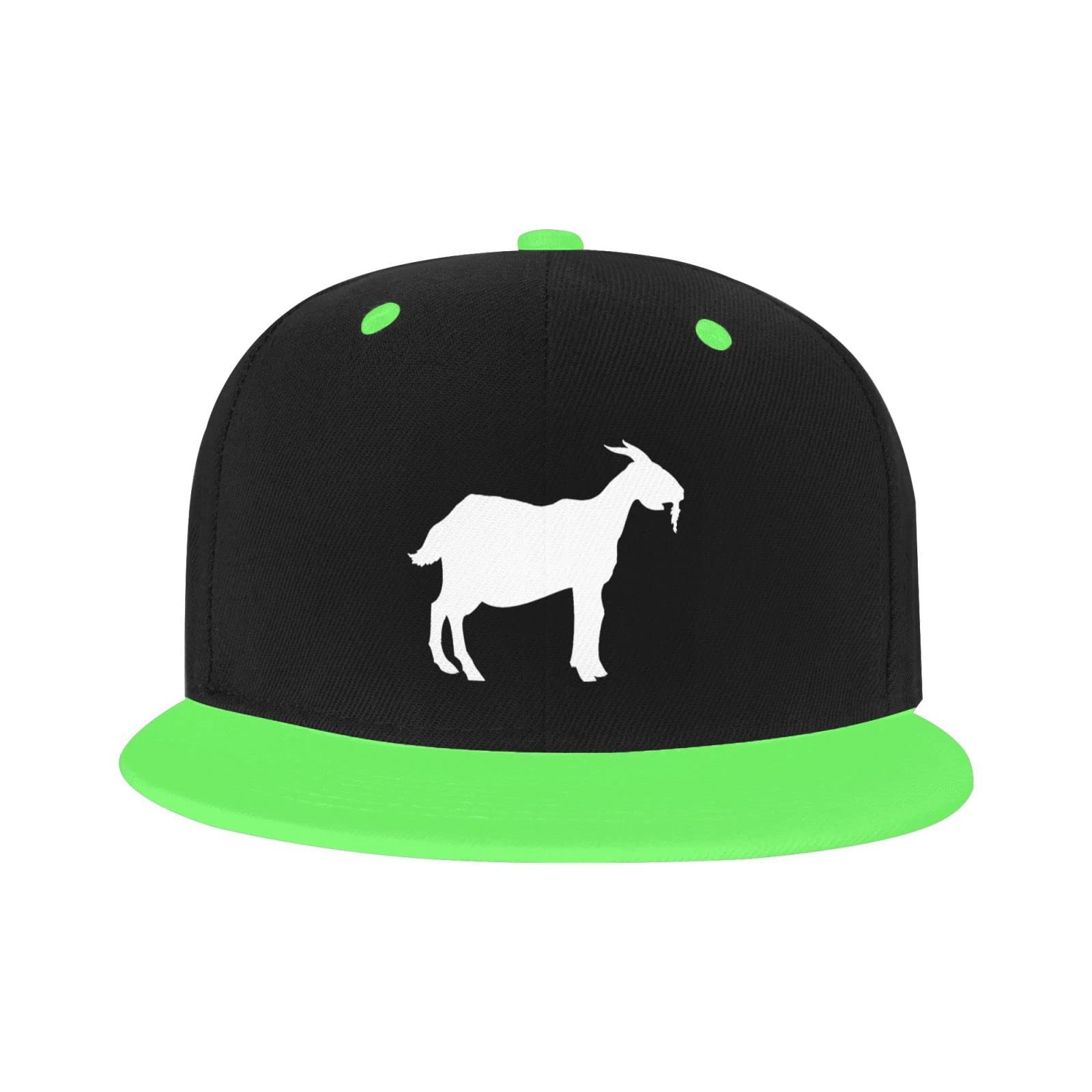 Unisex Goat Silhouette Snapback Hat - Adjustable Dad Cap for Men & Women - Perfect for Outdoor Activities, Sports, and Casual Wear