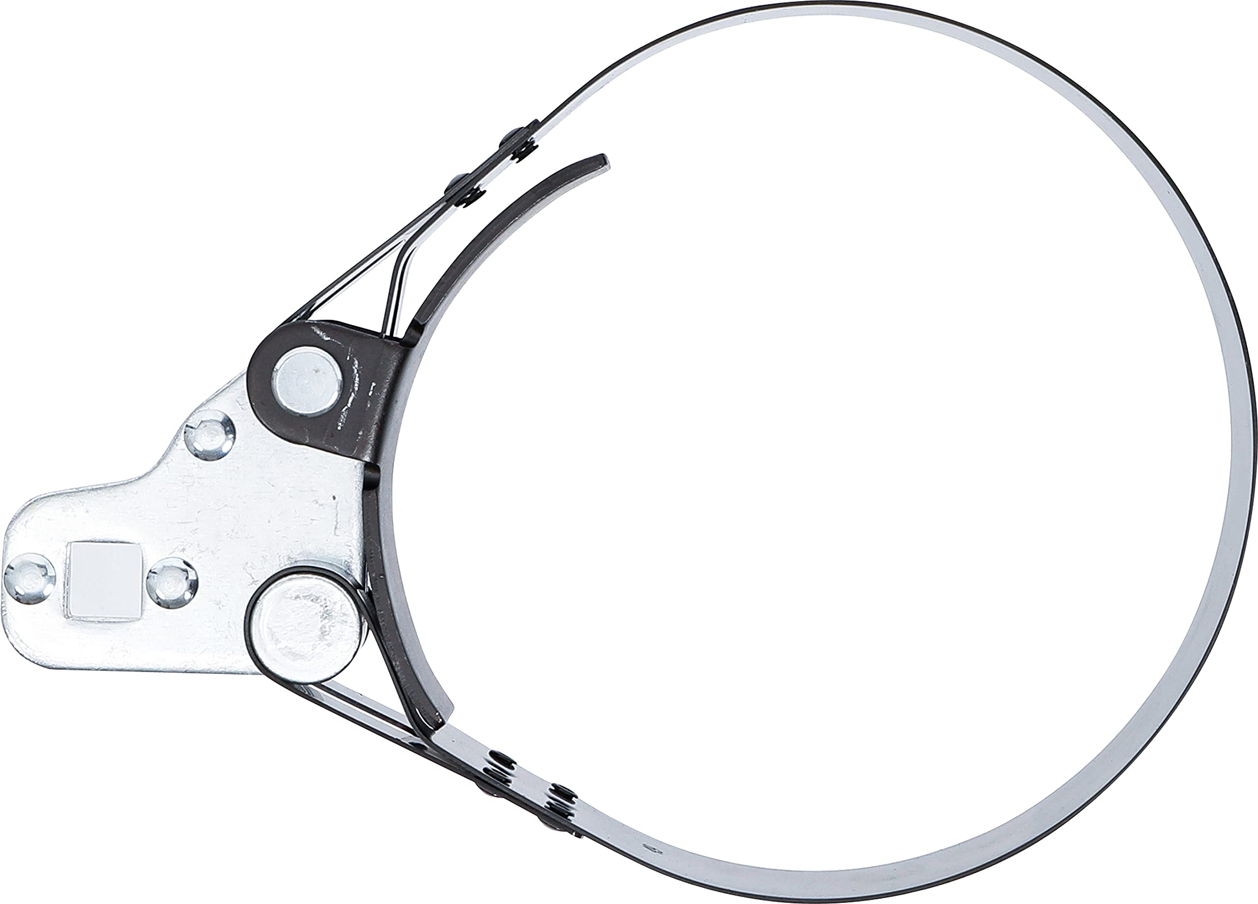 BGS 8793 XL Oil Filter Strap Wrench - 125-145mm Diameter Range for Easy Oil Changes | Perfect for Automotive Maintenance & DIY Car Repairs