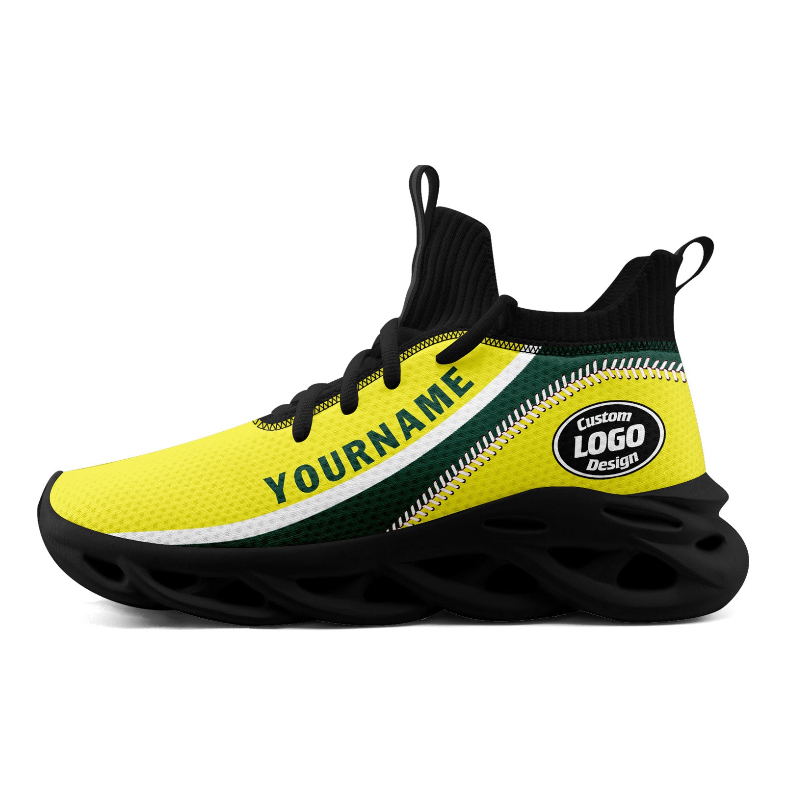 Custom Maxsoul Personalized Sneakers - Lightweight Comfortable Athletic Shoes for Men & Women (Style FN030A D028015, Size 14) - Perfect for Running, Gym Workouts & Casual Wear
