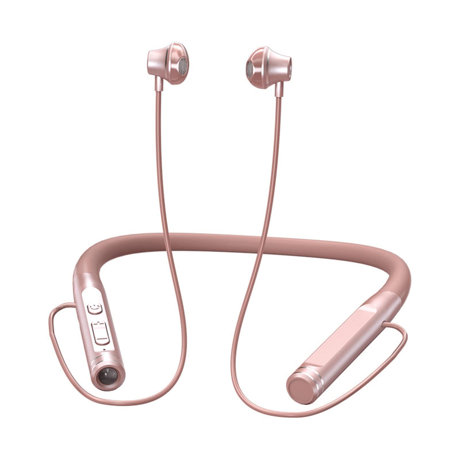 Wireless Bluetooth Neckband Headphones with Microphone - 120H Playtime, IPX7 Waterproof, Noise Cancelling Sport Earbuds for Running, Cycling, Gym Workouts - Compatible with Android & iOS Phones - Perfect for Outdoor Activities, Commuting, and Fitness Training