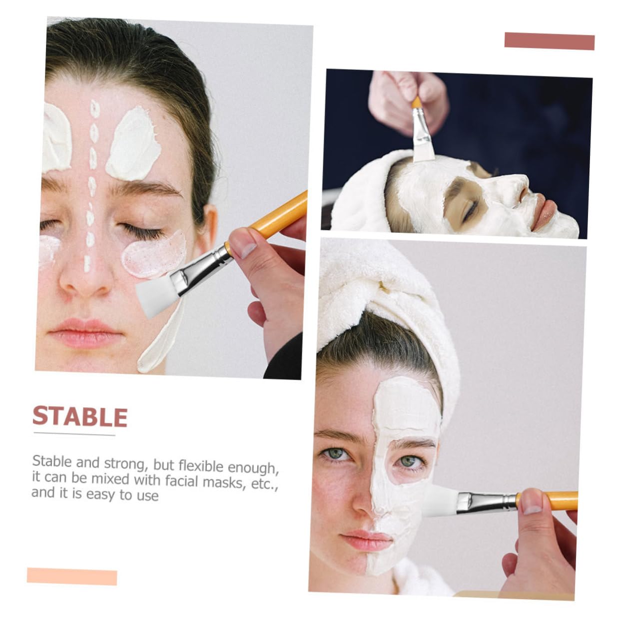 Professional DIY Mask Mixing Bowl Set with Scraper & Brush - Beauty Salon & Home Spa Facial Care Kit for At-Home Skincare Routine