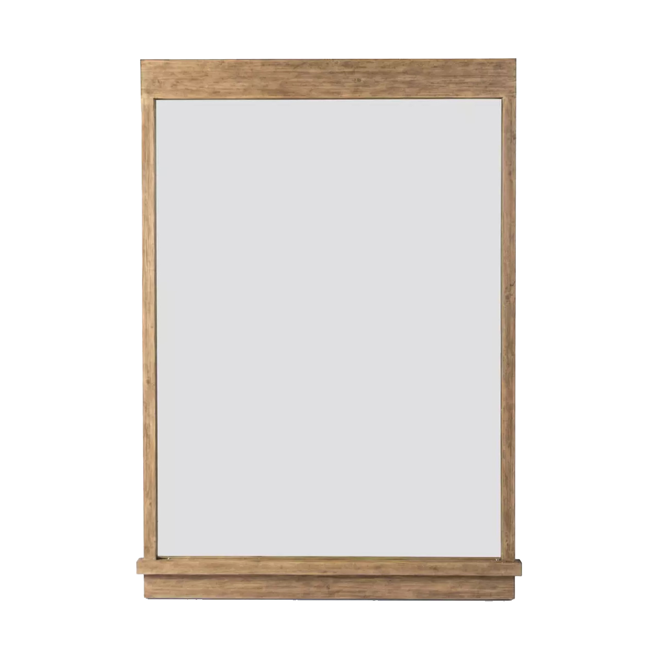 Full Length Floor Mirror with Wooden Frame - Modern Freestanding Mirror for Bedroom, Living Room, and Entryway Decor