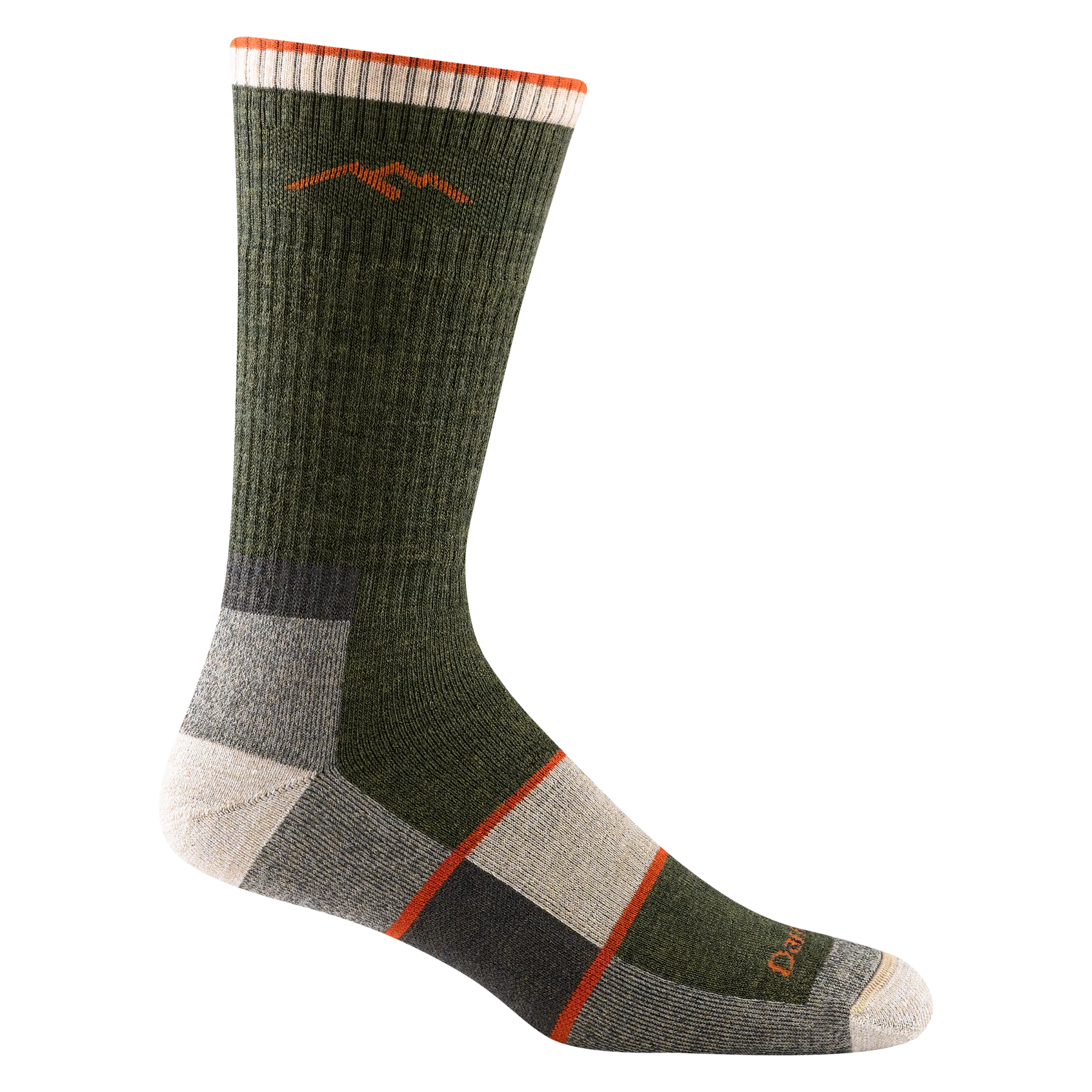 Darn Tough Men's Hiker Full Cushion Midweight Boot Socks - Moisture Wicking, Cushioned Support for Hiking & Outdoor Adventures