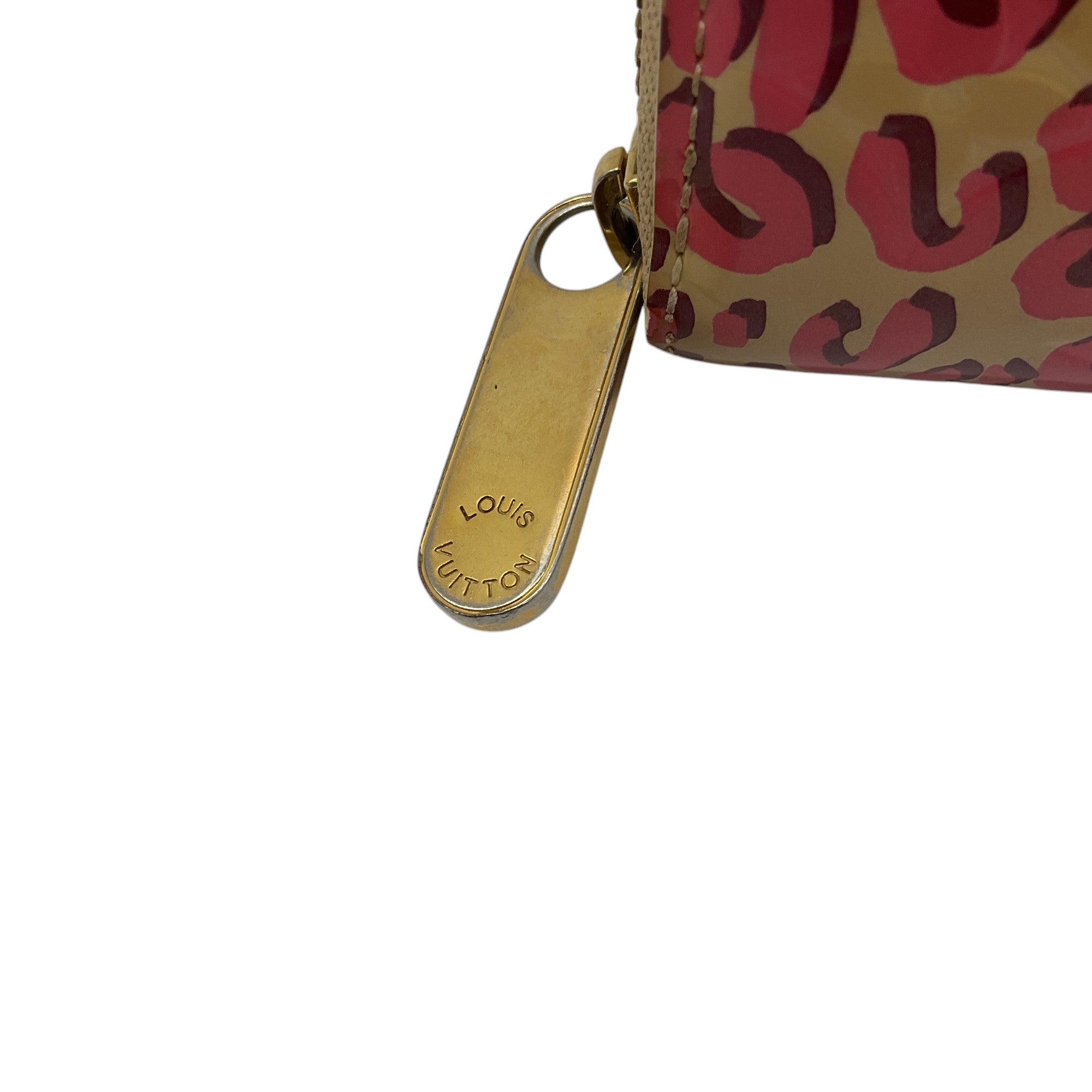 Louis Vuitton Zip Around Wallet in Beige, Pink & Green - Luxury Printed Designer Wallet for Women, Perfect for Everyday Use & Travel Accessories