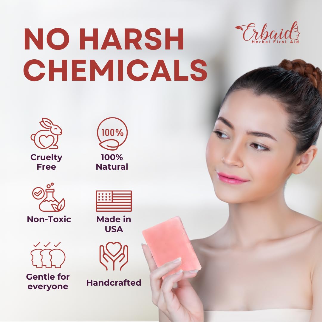 **Calamine Soap Bar – Natural Itch Relief for Insect Bites, Eczema, Poison Ivy & Chicken Pox – USA-Made 5oz Anti-Itch Body Wash – Soothes Dry & Irritated Skin – Perfect for Camping, Hiking & Outdoor Adventures**