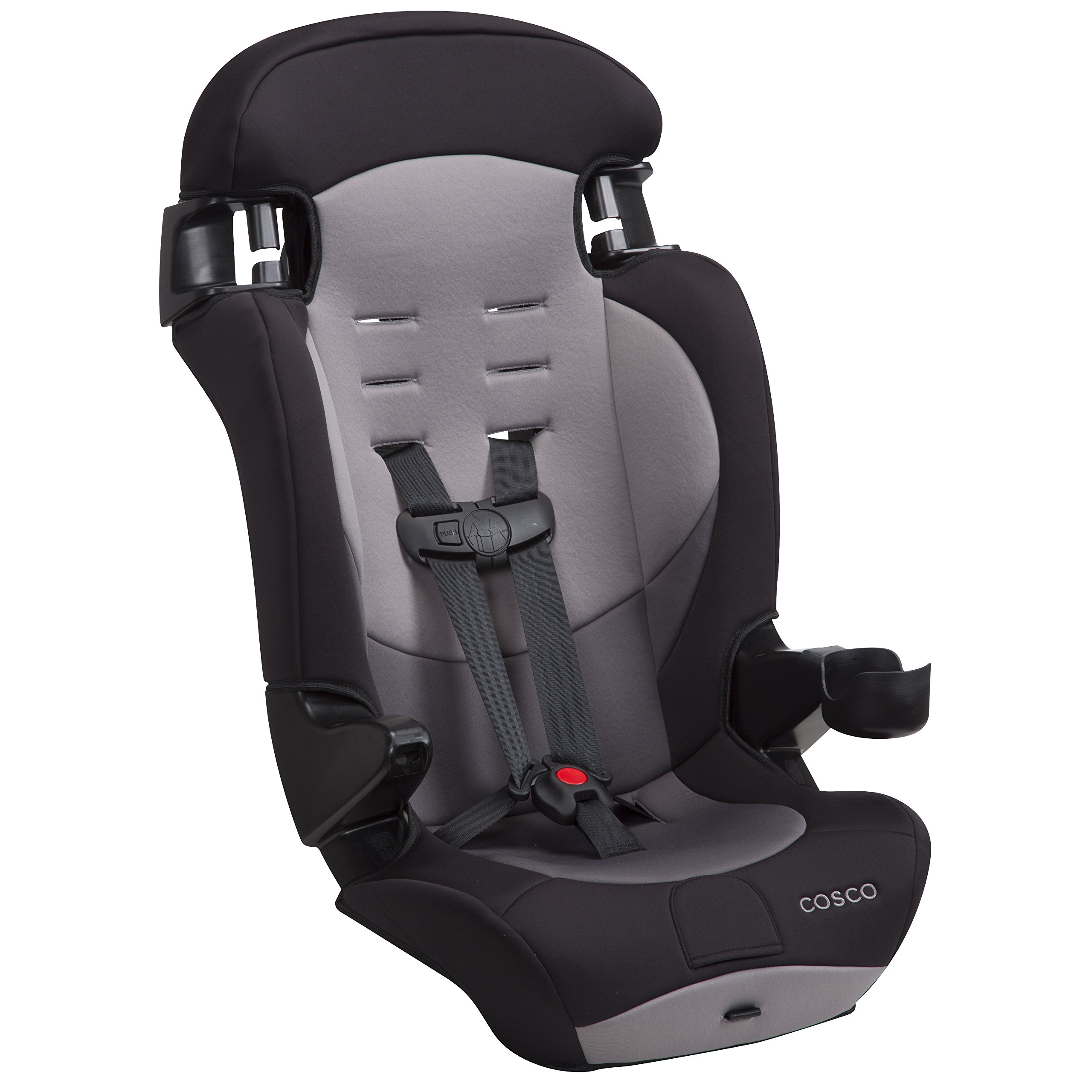 Cosco Finale DX 2-in-1 Booster Car Seat for Toddlers & Kids | High Back & Backless Booster | Safety Tested | Dusk Color | Perfect for Travel & School Carpool