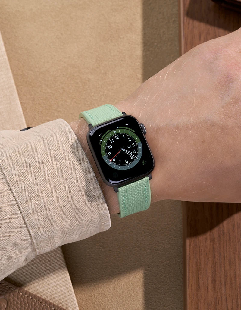 Premium Soft Silicone Apple Watch Band - Comfortable & Durable Replacement Strap for Workouts, Running & Everyday Wear
