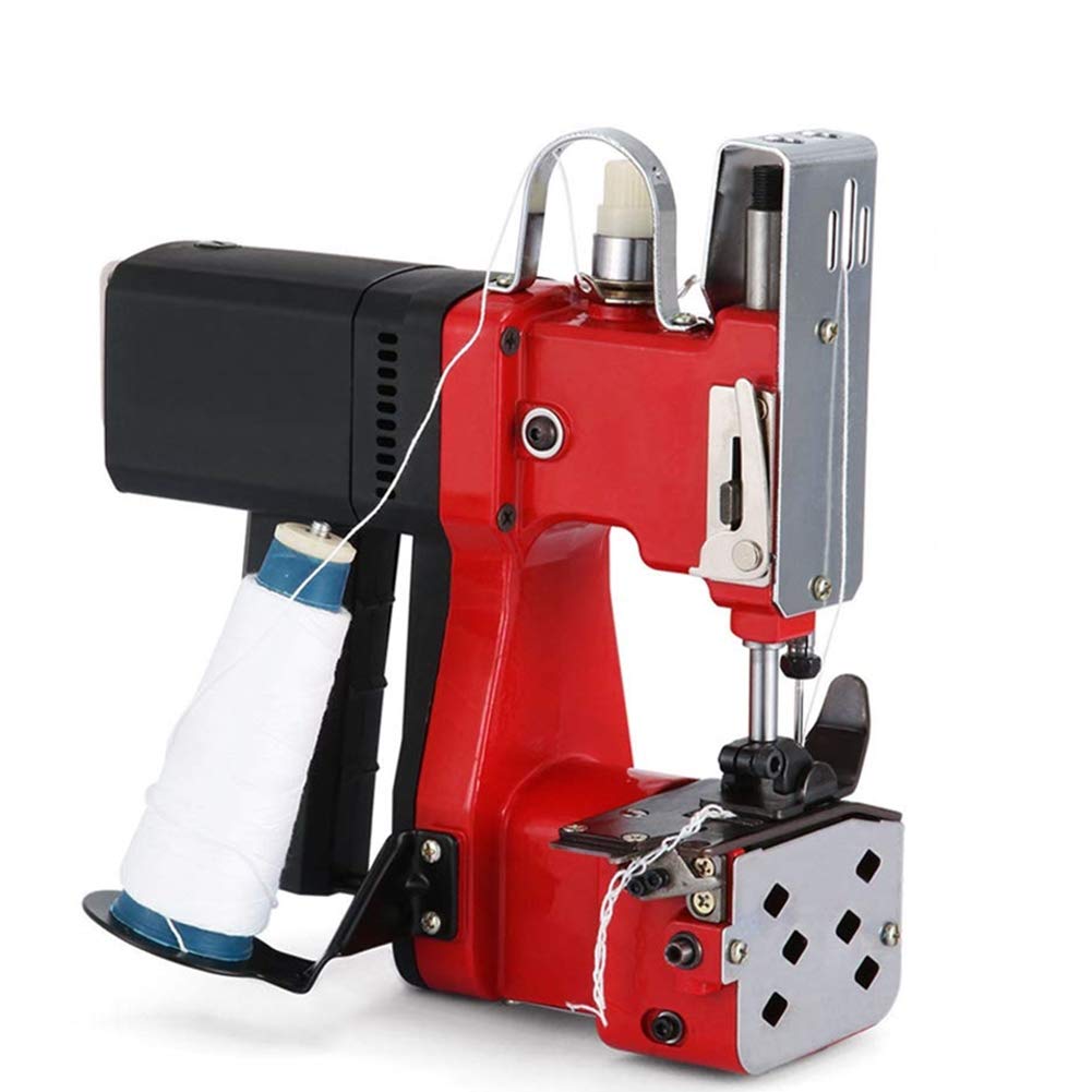 110V Industrial Bag Closer Sewing Machine - Portable Electric Stitcher for Knitted & Woven Bags, Snakeskin Sacks - Perfect for Packaging, Sealing & Closing Operations in Warehouses & Factories