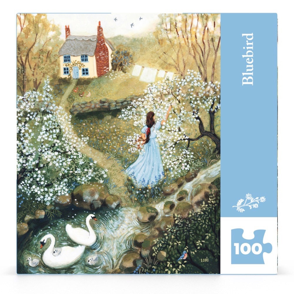 Bluebird 100 Piece Jigsaw Puzzle for Kids & Adults - Fun Educational Family Activity for Home, Classroom & Party Games