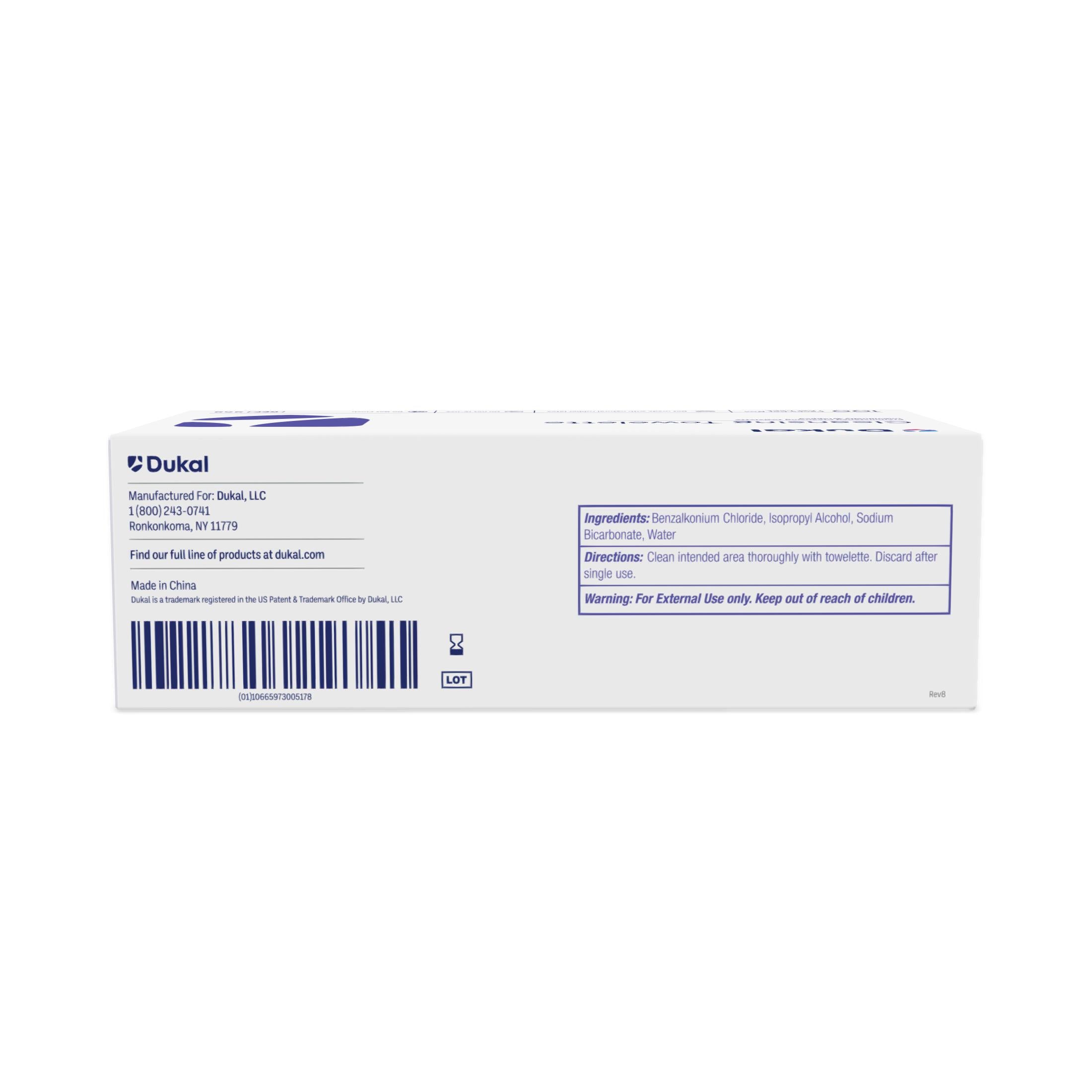 Soft & Gentle Cleansing Towelettes 5x8 Inches, 100 Count Pack - Perfect for Travel, Gym, Makeup Removal & On-the-Go Skincare