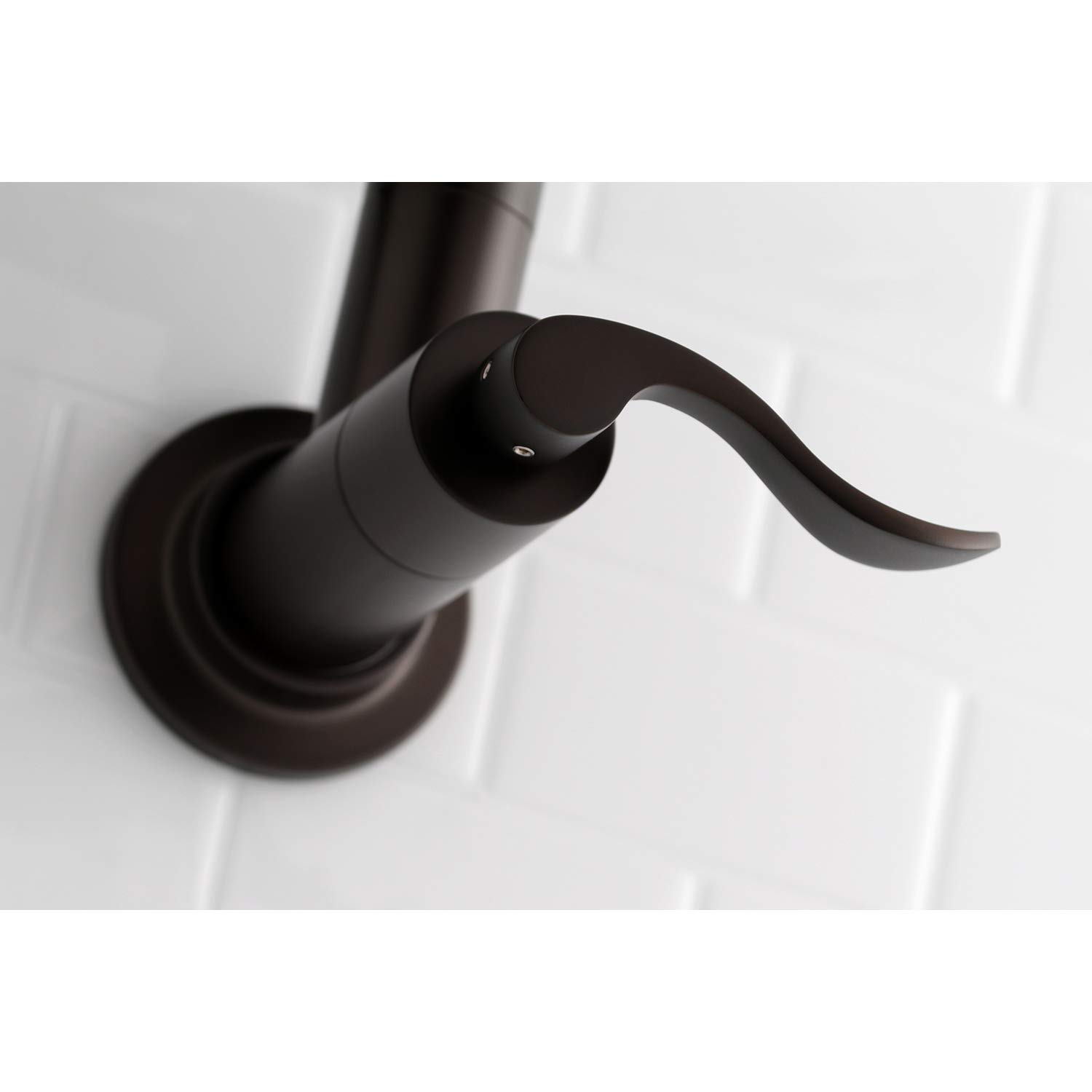 Kingston Brass KS8105DFL NuWave Pot Filler Faucet - 13 Inch Oil Rubbed Bronze - Perfect for Kitchen Sink, Stove & Cooking Area
