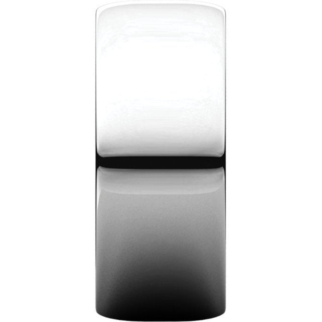 8mm Platinum Men's Lightweight Half Round Wedding Band Ring - Perfect for Engagement, Anniversary & Special Occasions