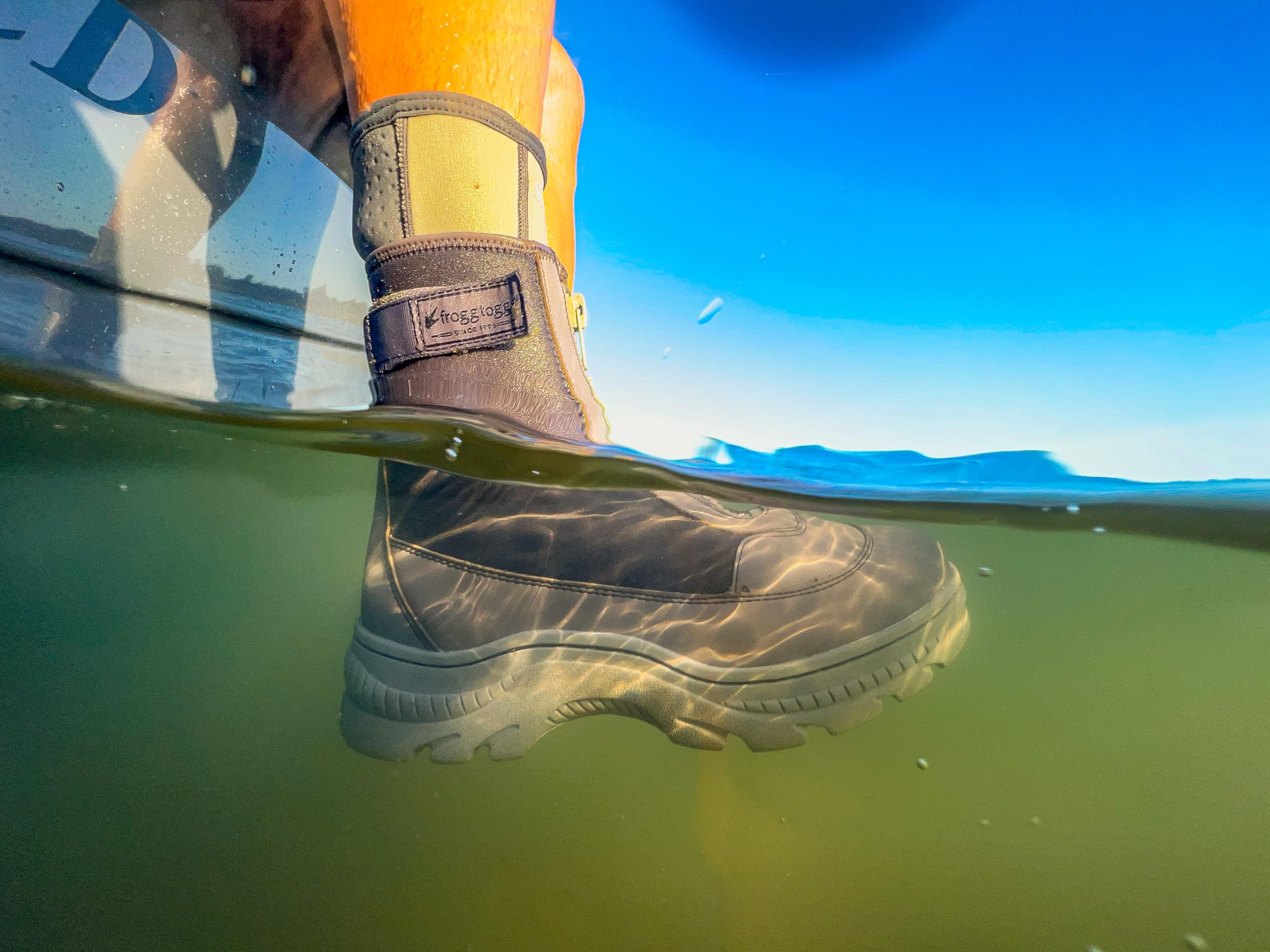 FROGG TOGGS Men's Aransas II Neoprene Wading Boots for Surf Fishing & Beach Walking - Waterproof & Comfortable for Outdoor Adventures