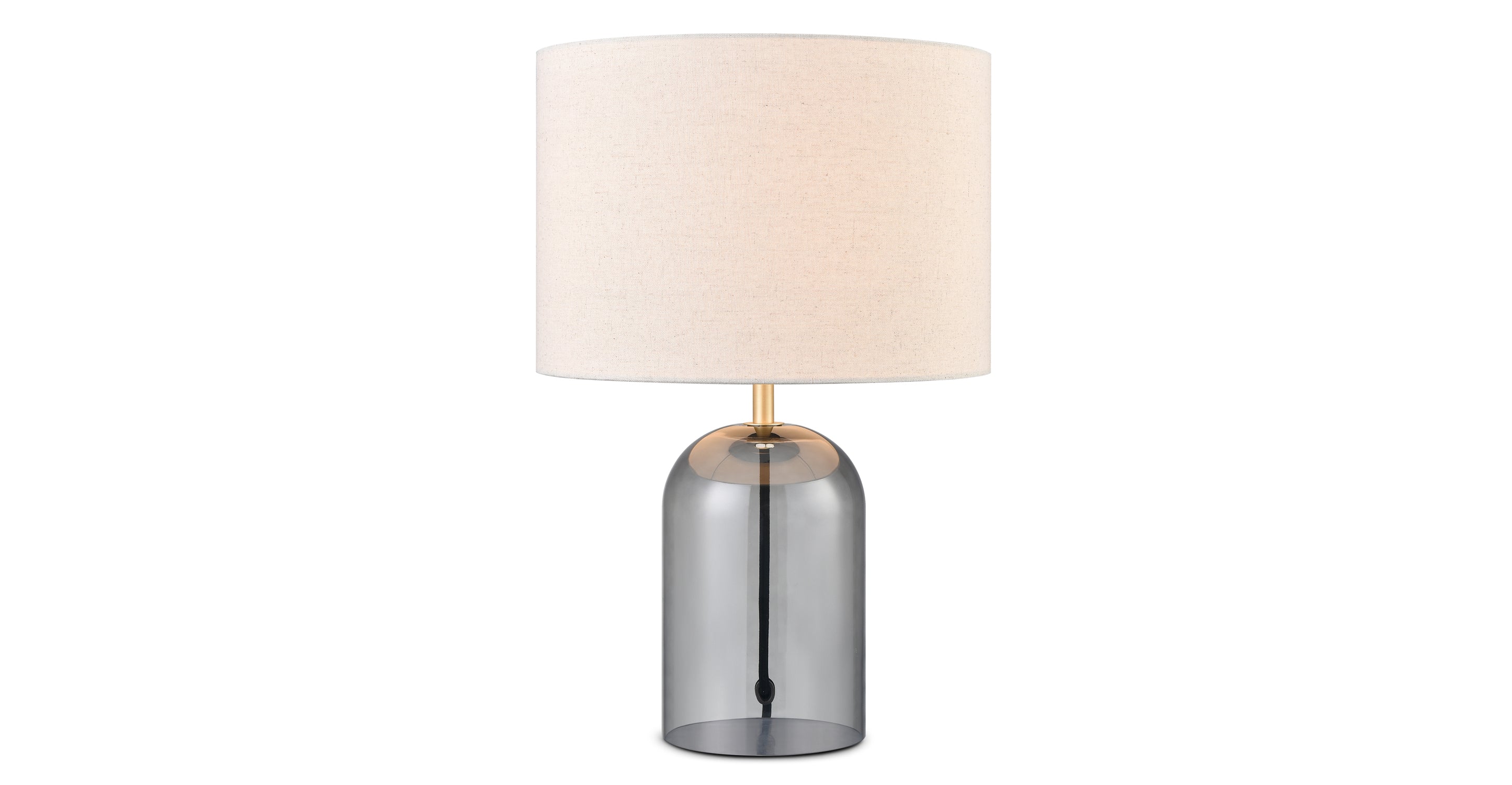 Modern Milan Table Lamp - Elegant Bedside & Living Room Lighting for Home Decor | Dimmable LED Desk Lamp for Bedroom, Office & Study
