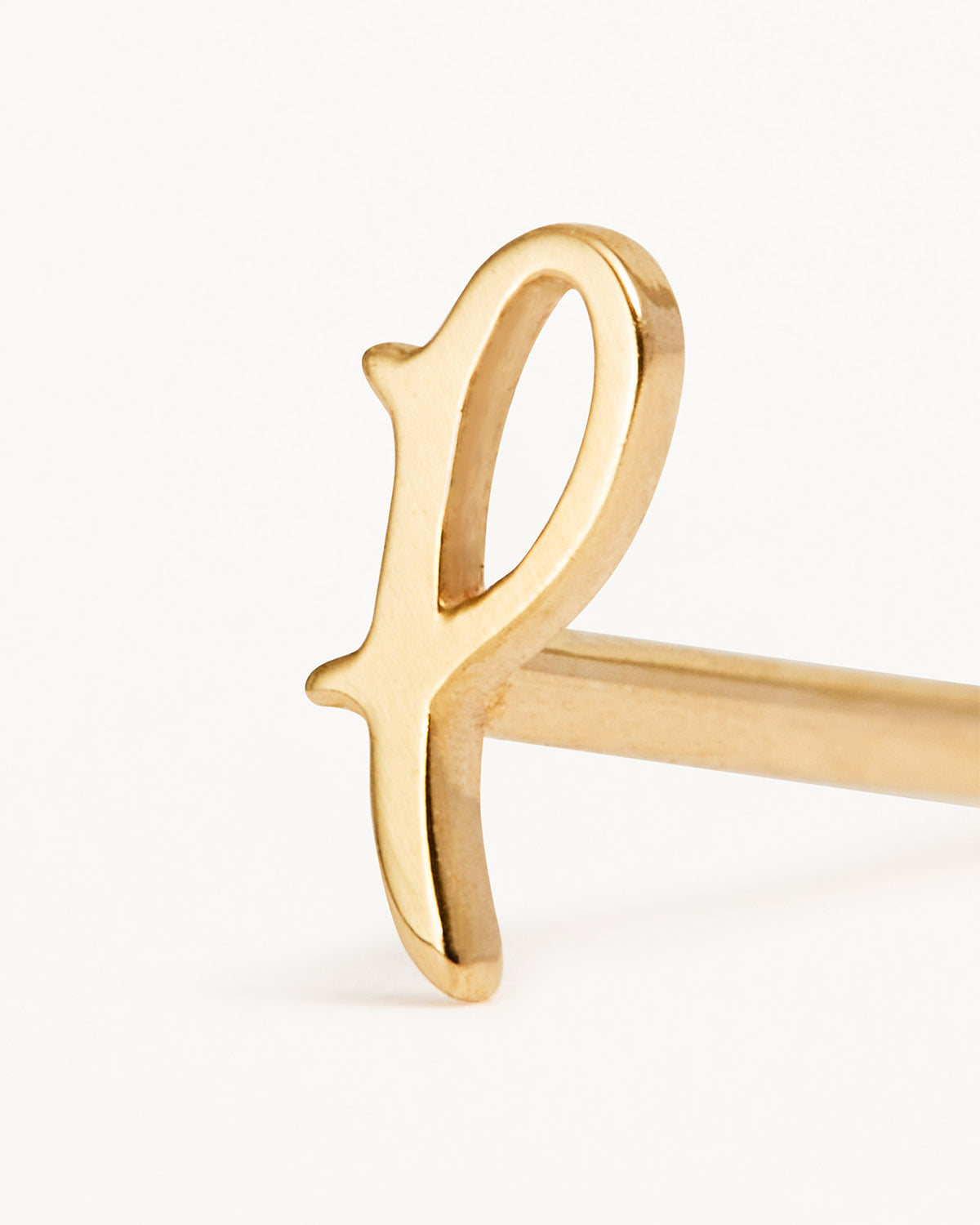 14K Solid Gold Love Letter Earrings - Dainty Romantic Jewelry for Women - Perfect Gift for Anniversary, Valentine's Day & Everyday Wear