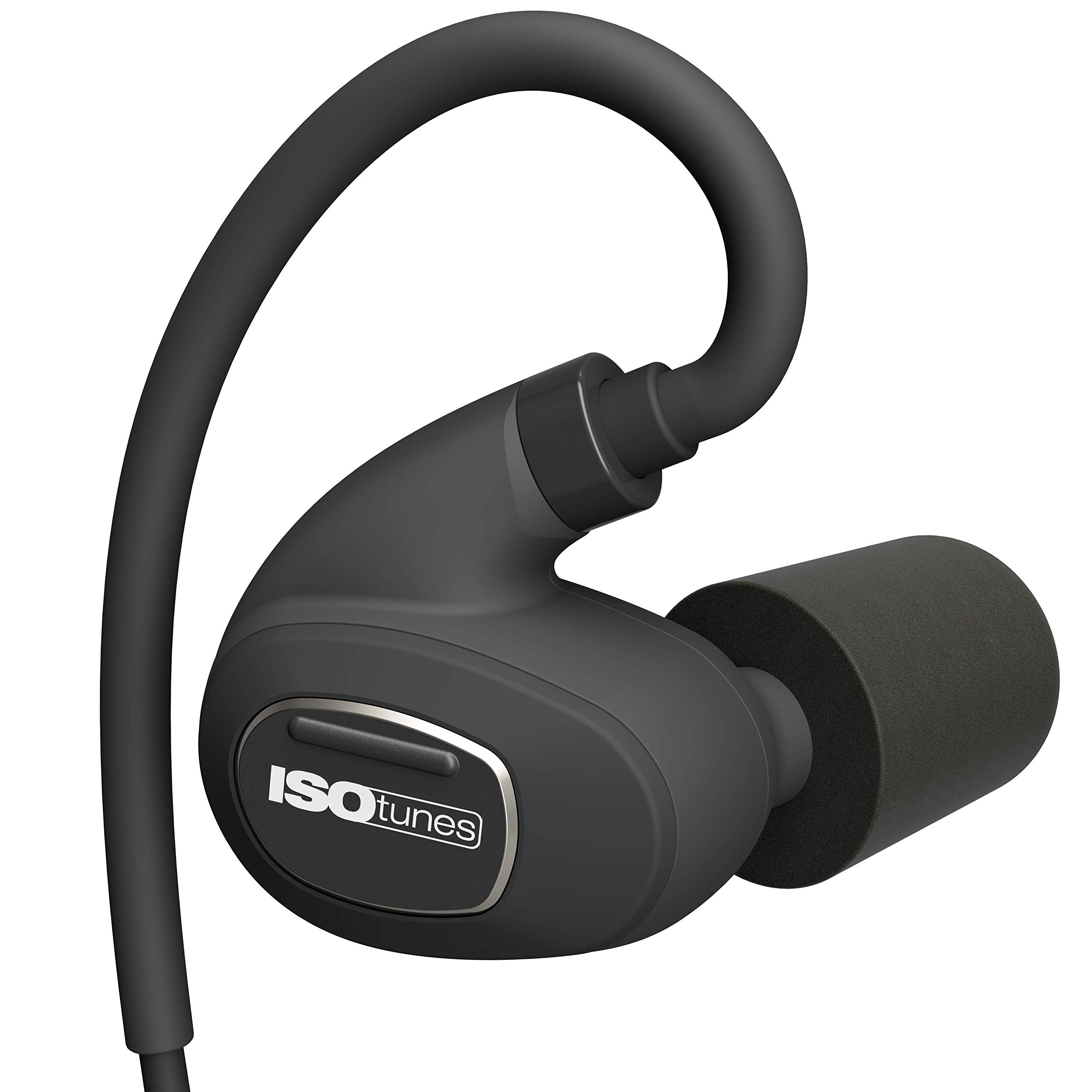 ISOtunes PRO 2.0 Bluetooth Earplug Headphones with 27dB Noise Reduction - OSHA Compliant Hearing Protection, 16+ Hour Battery, IP67 Waterproof - Perfect for Construction, Lawn Mowing & Industrial Work