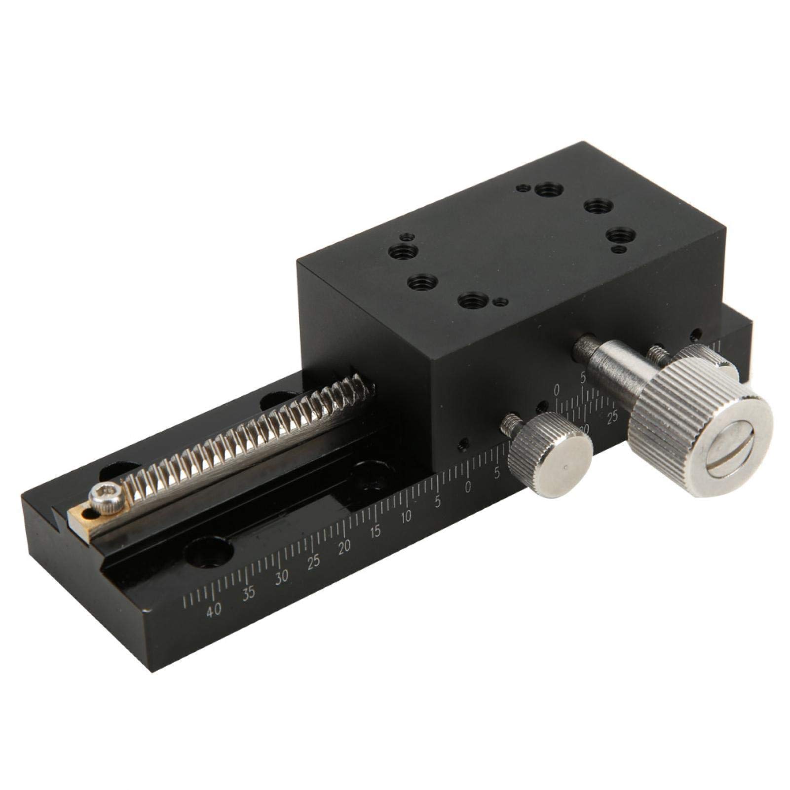 Sturdy Anti-Drop Manual Trimming Platform with Sliding Stage - Low Friction Optical Instrument & Measuring Device Accessory for Precision Labs and Research Facilities