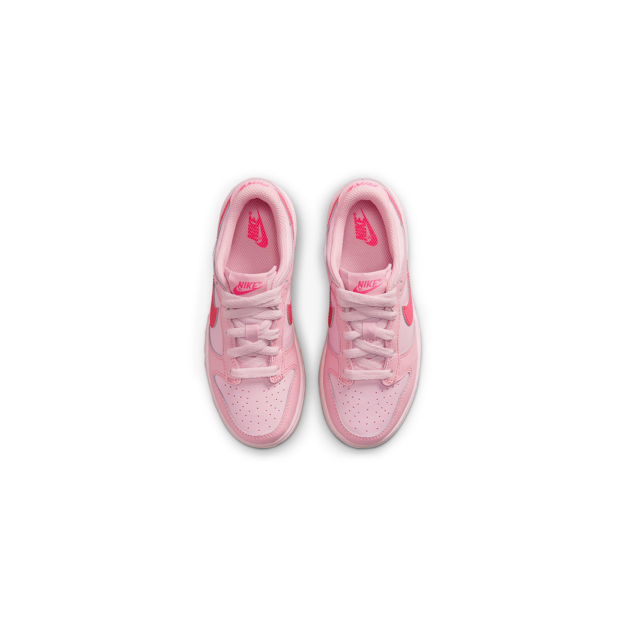 Nike Dunk Low Triple Pink (PS) - Women's Casual Sneakers for Walking, Running & Street Style Fashion