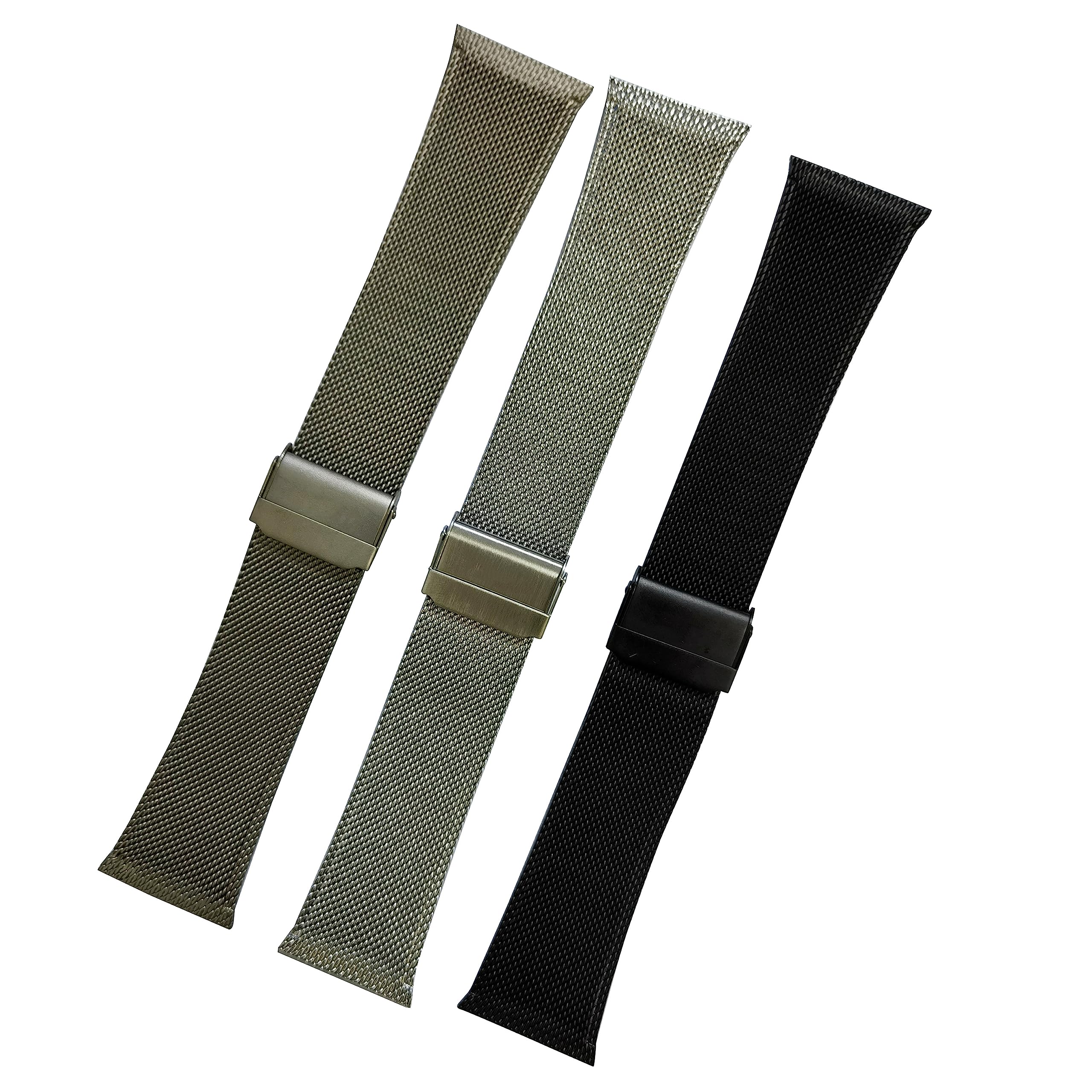 Skagen Watch Band Replacement - 28mm to 22mm Slim Screw Strap for Unisex Watches | Perfect for Casual, Office & Everyday Wear