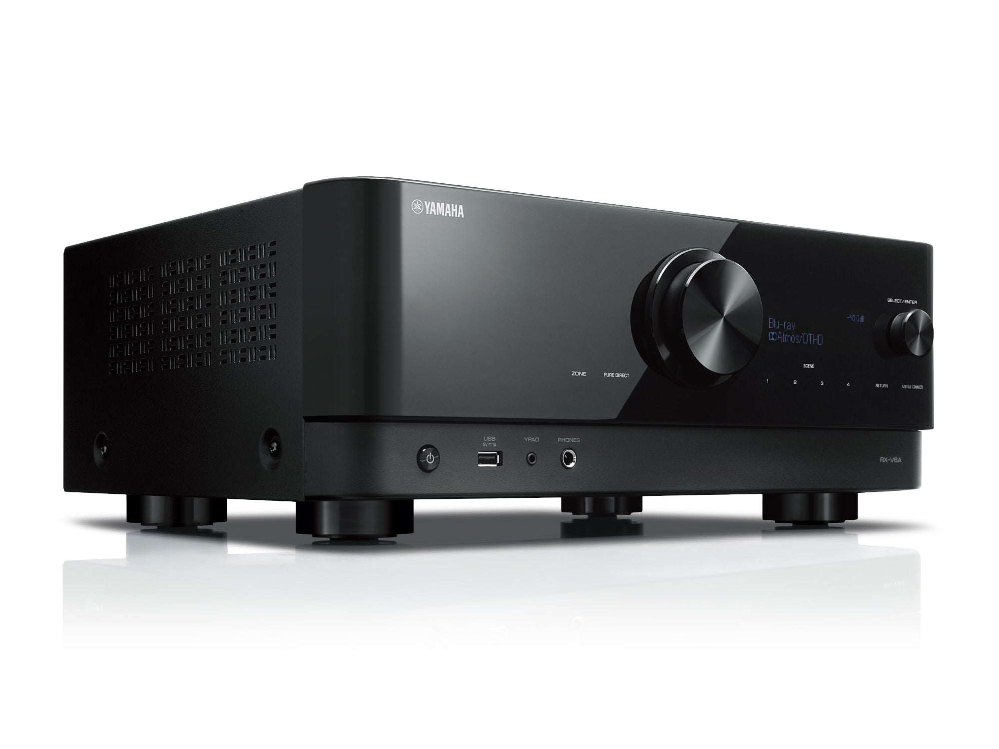Yamaha RX-V6A 7.2-Channel AV Receiver - 8K HDMI, Dolby Atmos, DTS:X - Home Theater System for Movies, Music & Gaming