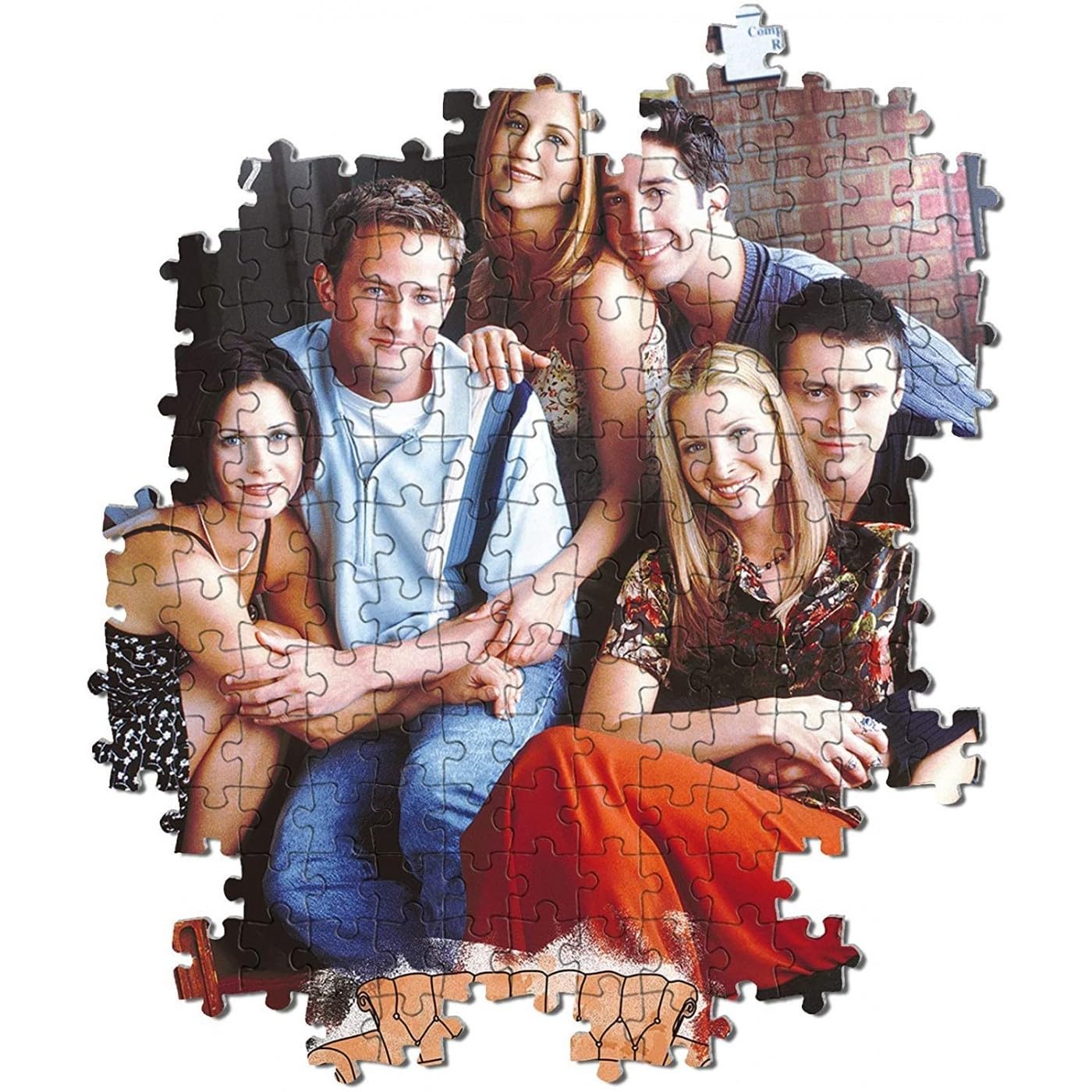 Clementoni Friends Netflix Puzzle 1000 Pieces for Adults - Officially Licensed, Made in Italy - Perfect for Relaxation, Home Decor & Gift Giving