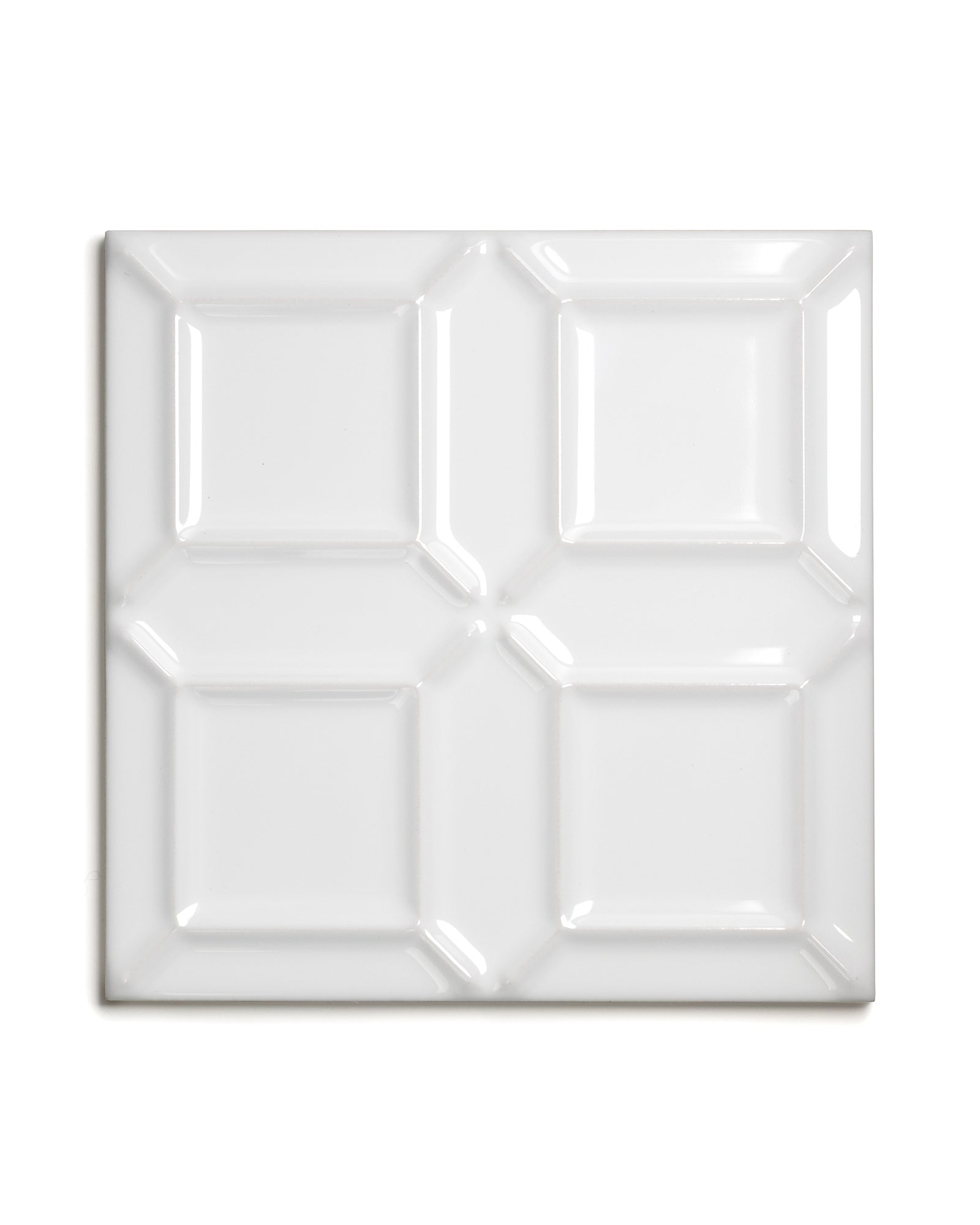 Kakel Victoria Special 15 x 15 cm White Ceramic Tile - Perfect for Kitchen Backsplash, Bathroom Walls & DIY Home Decor Projects