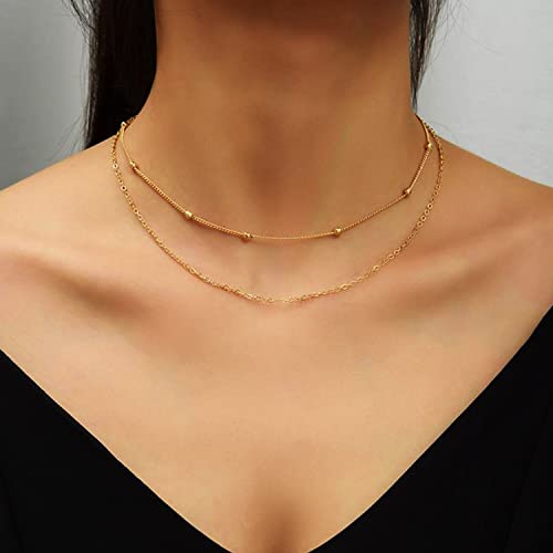 Two Layer Titanium Bead Chain