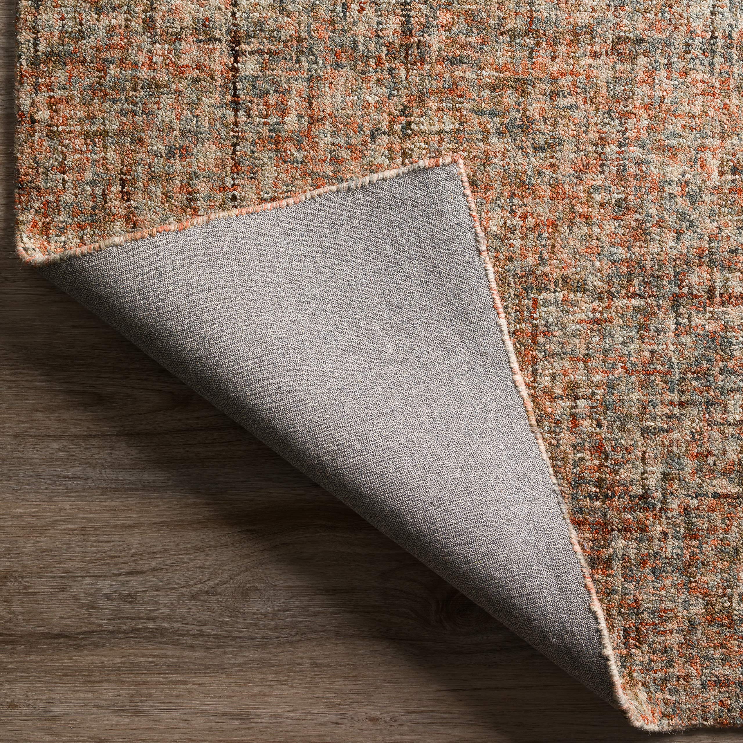 Addison Eastman Variegated Solid Rust 8' x 10' Area Rug - Soft Non-Slip Living Room Rug for Home Decor, Bedroom, Dining Room & Office