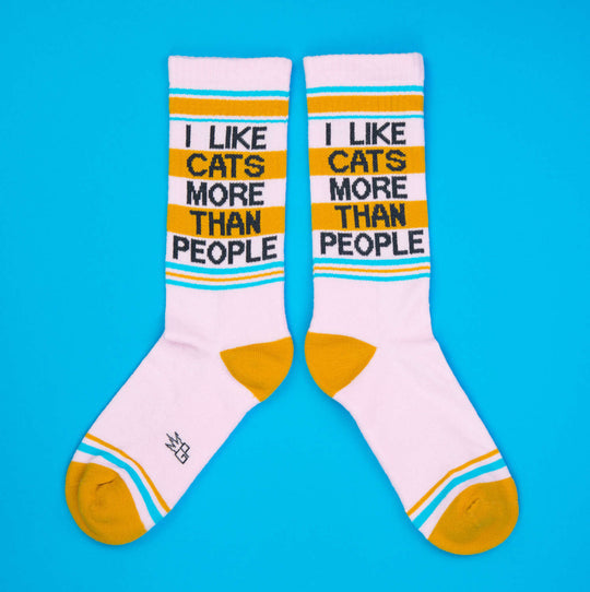 Fun Cat Socks for Women & Men - Cute Cartoon Kitty Crew Socks - Perfect Gift for Cat Lovers - Great for Casual Wear, Cosplay & Gift Giving