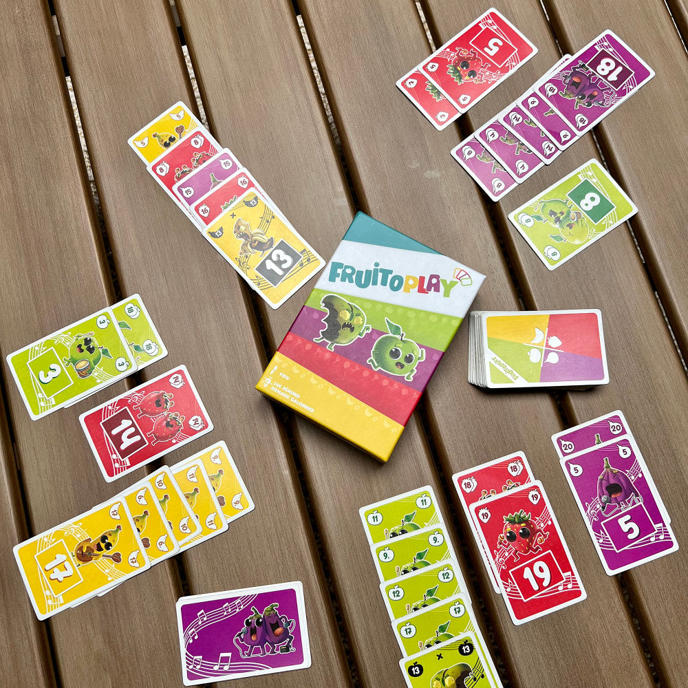 Barrel Aged Games Fruitoplay Zombie Themed Card Game - Fun Family Party Game for Kids & Adults - Perfect for Halloween, Game Nights & Gatherings