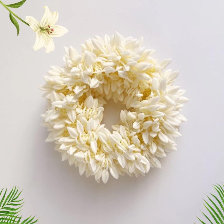 Women's Floral Juda Bun Hair Accessory - Pack of 1 | Elegant Hair Clip for Weddings, Parties & Everyday Style