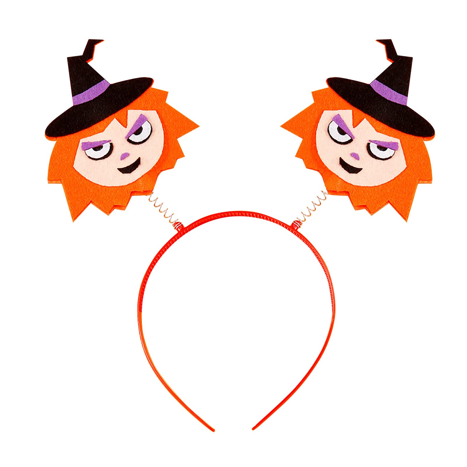 Halloween Hair Bands with Handle - DIY Trick or Treat Hair Accessories, Party Hats & Dress Up Favors for Halloween Costumes (1 Pack, One Size) - Perfect for Halloween Parties, Trick or Treating & Costume Accessories