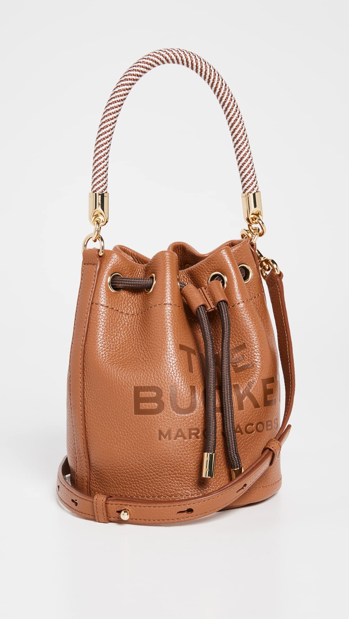 Marc Jacobs The Bucket Bag - Genuine Leather Crossbody Shoulder Purse for Women | Fashionable & Durable Handbag for Work, Travel & Everyday Use