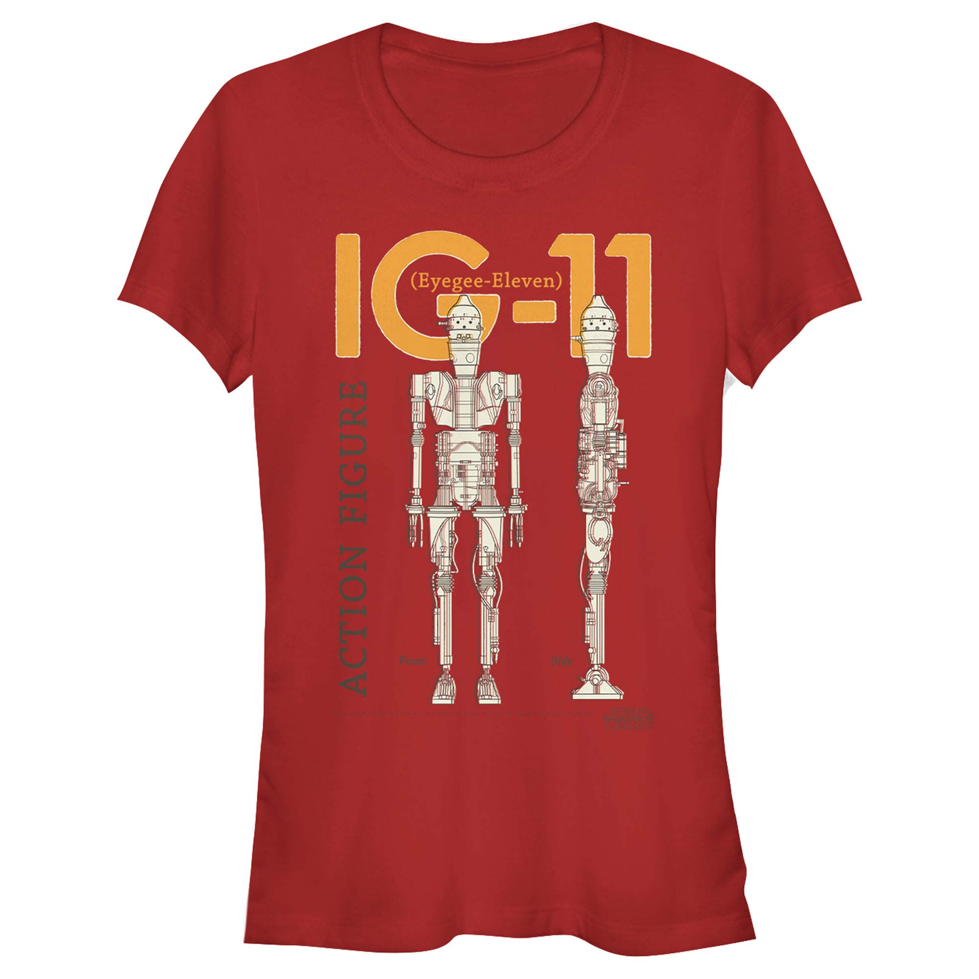 Star Wars The Mandalorian IG-11 Action Figure T-Shirt for Kids | Officially Licensed Character Tee | Perfect for Cosplay, Birthday Gifts & Everyday Wear