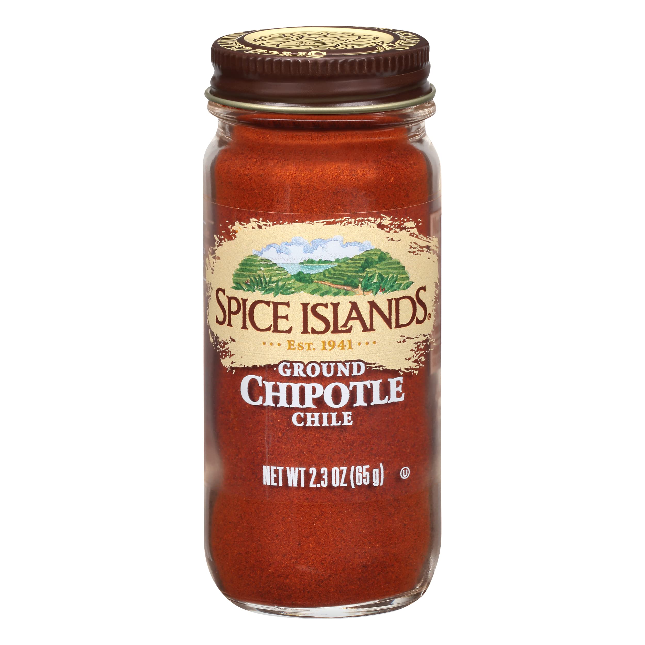 Spice Islands Chipotle Chili Powder 2.3 oz - Smoky & Spicy Seasoning for Grilling, BBQ, Tacos & Mexican Dishes