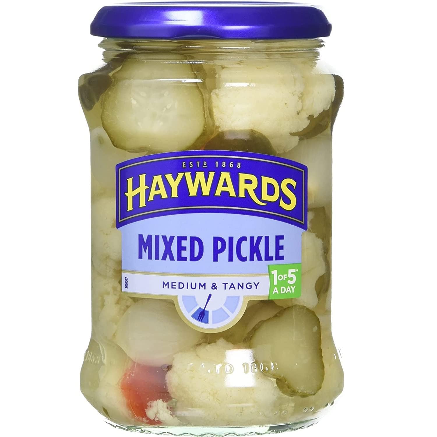 Sarsons Medium & Tangy Silverskin Onions 460g (Pack of 1) – Perfect for Salads, Sandwiches, and Pickling Recipes