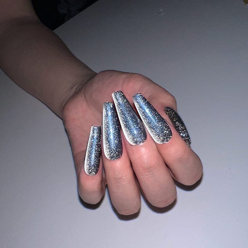 6 Colors Reflective Moonlight Cat Magnetic Gel Nail Polish Set - 10ml Each for Long-Lasting Manicure, Perfect for Nail Salon & Home DIY Nail Art