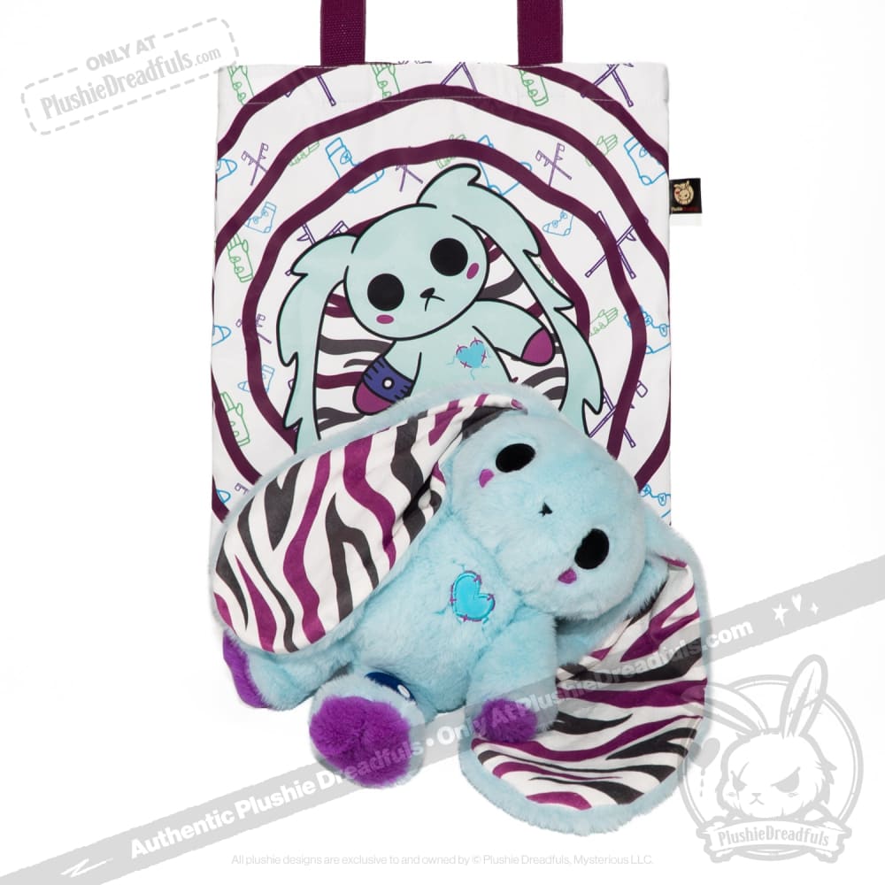 Plushie Dreadfuls Ehlers Danlos V2 Rabbit - Soft Stuffed Animal Toy for Kids & Collectors | Perfect for Cuddling, Gifts, and Awareness Support