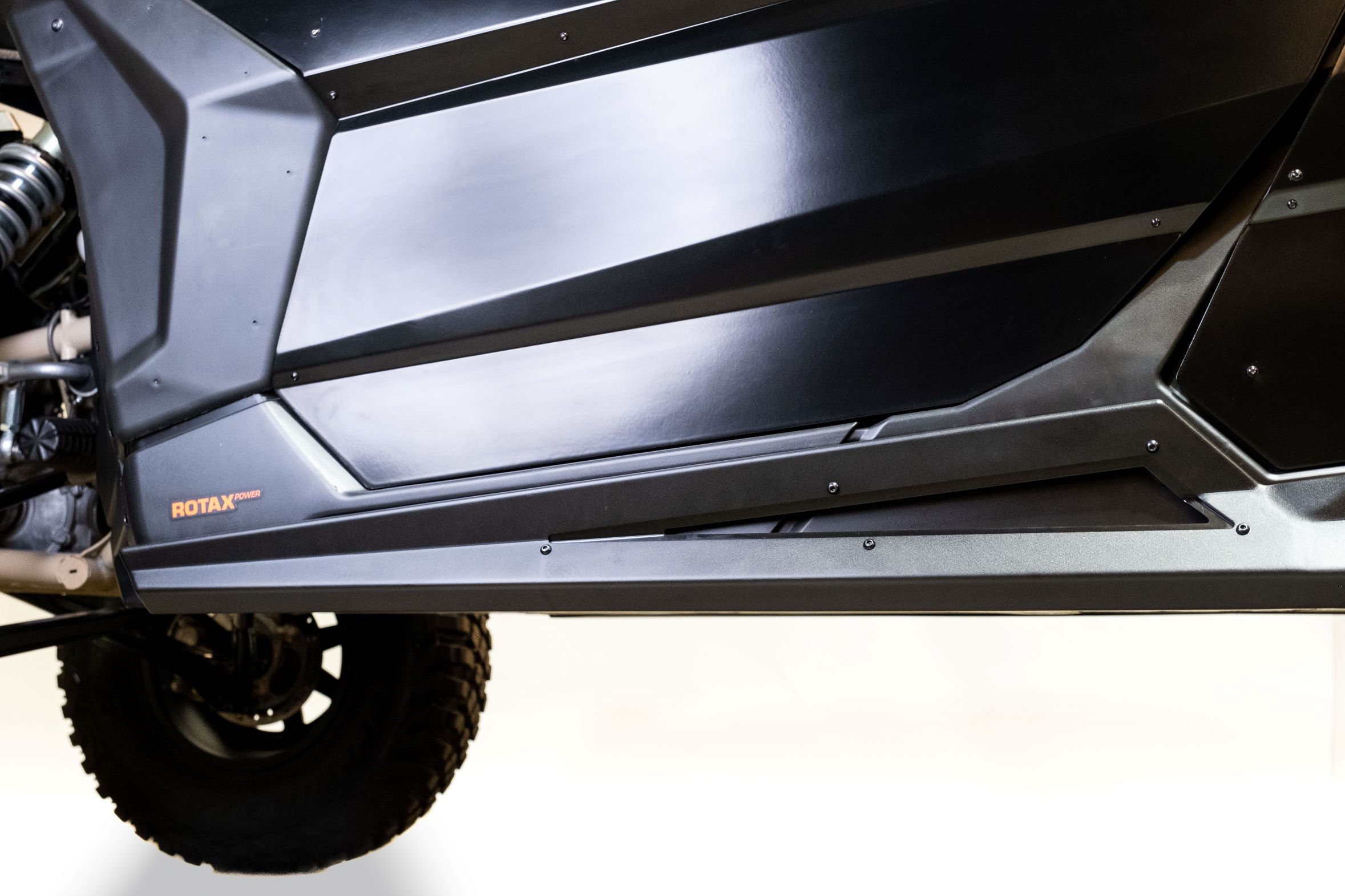 Can Am X3 Maverick 4 Seat Rock Guards Volt Series RKS210005 (2017-Present) - Durable Off-Road Protection for Trail Riding & Desert Adventures