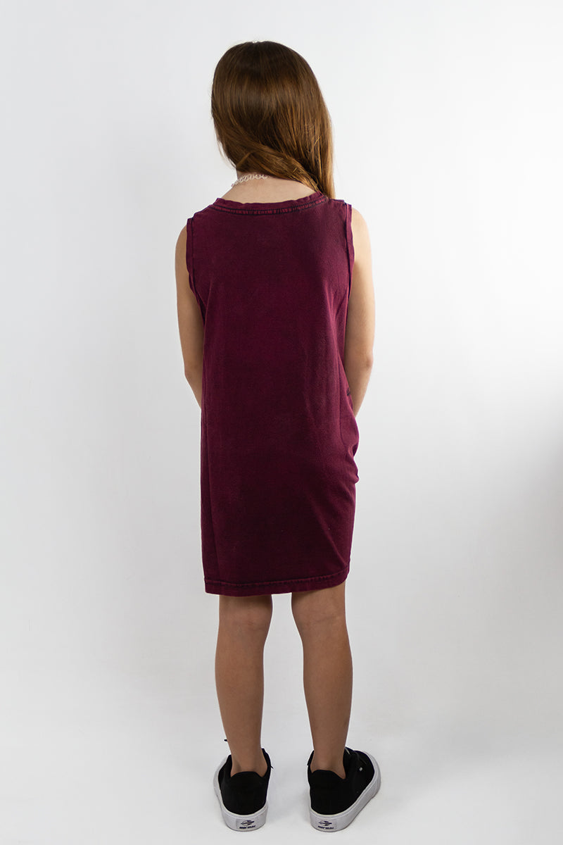 Ocn Kids Jane Burgundy Dress (W2) - Perfect for Birthday Parties, School Events & Special Occasions