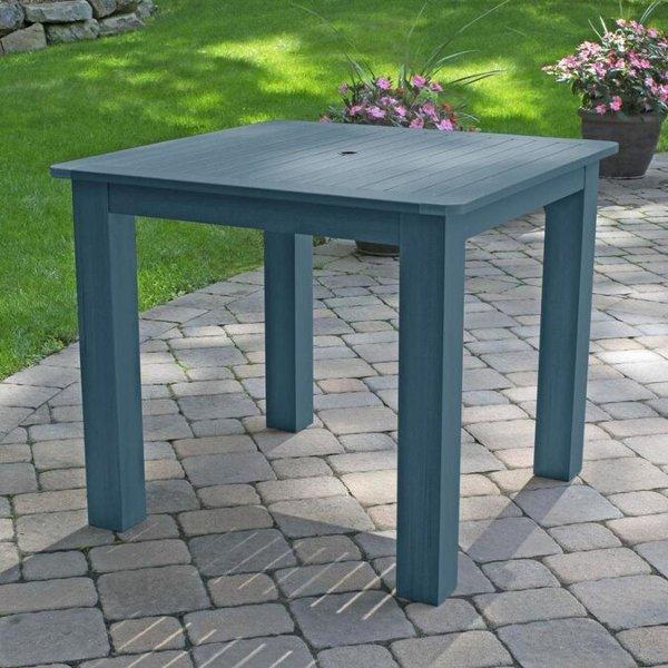 Premium Outdoor Square Counter Height Dining Table Set - Weather-Resistant Patio Furniture for Backyard, Garden & Poolside Dining