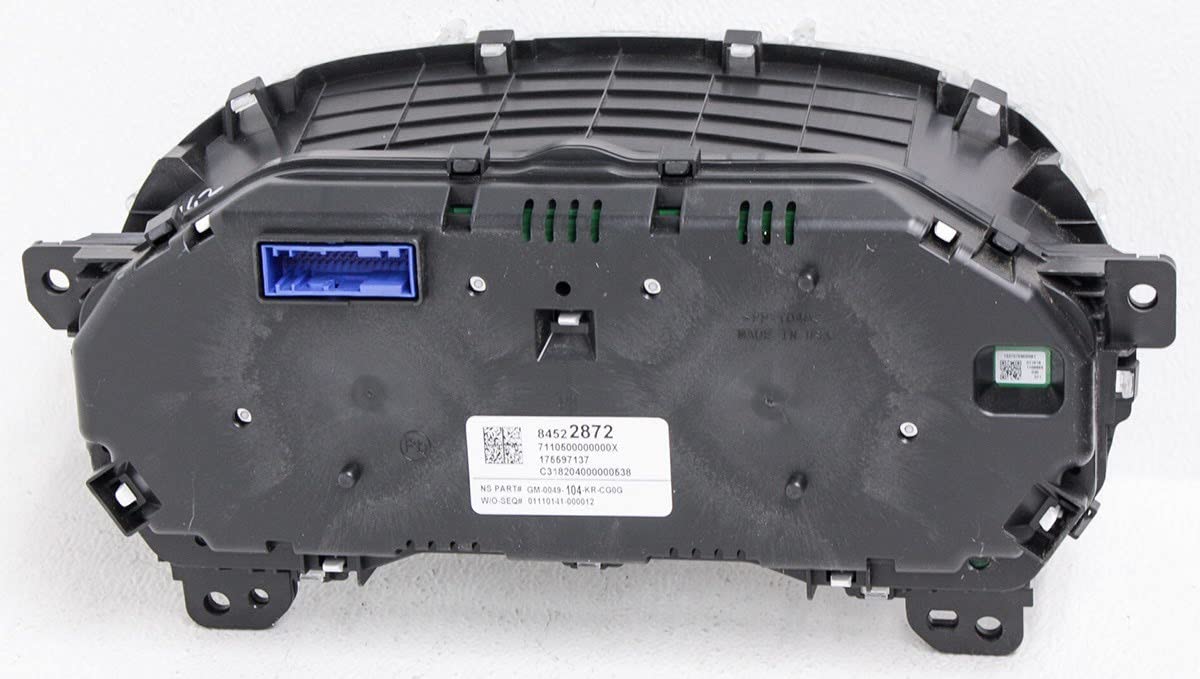 GMC Acadia Speedometer Head Cluster 84522872 - OEM Replacement Part for Non-US Market | Perfect for Dashboard Repair & Vehicle Maintenance