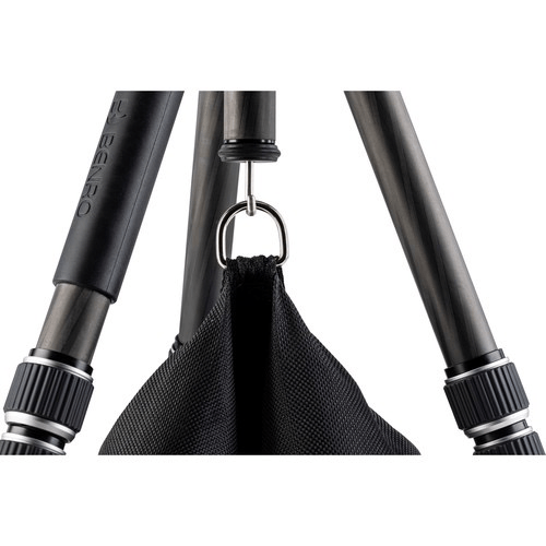 Benro Tripster Travel Tripod - Carbon Fiber 1 Series (Black) - Compact & Lightweight for Hiking, Vlogging & Outdoor Photography